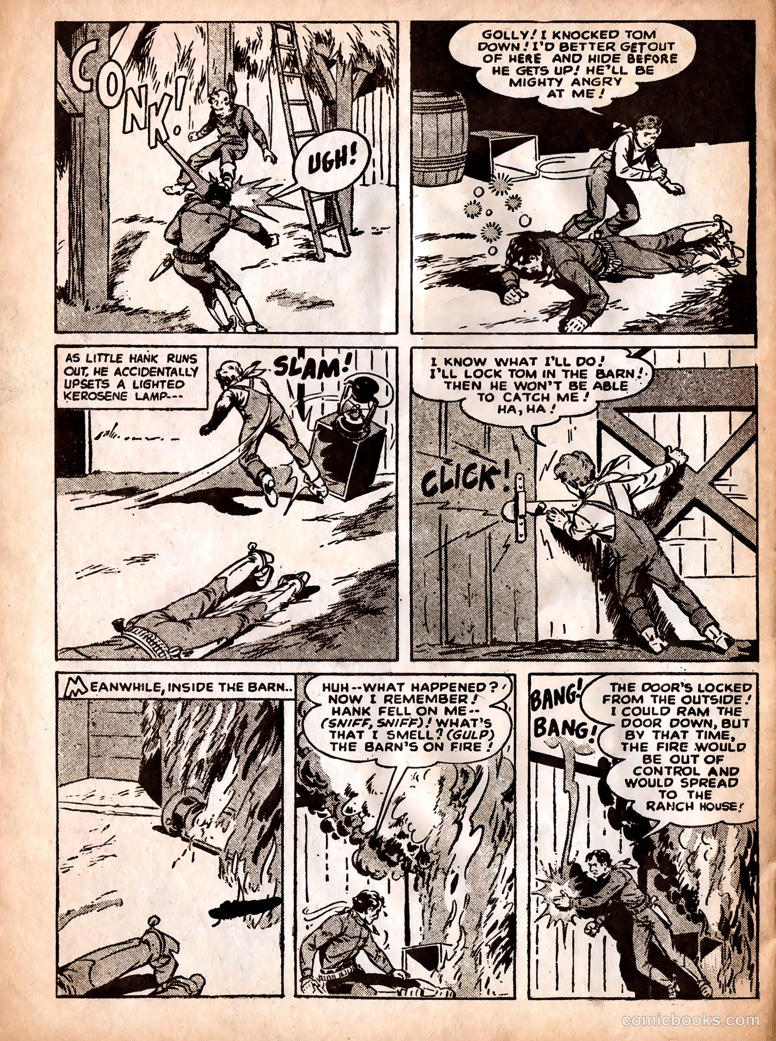 Tom Mix #103 (1953) — page 24 of 28