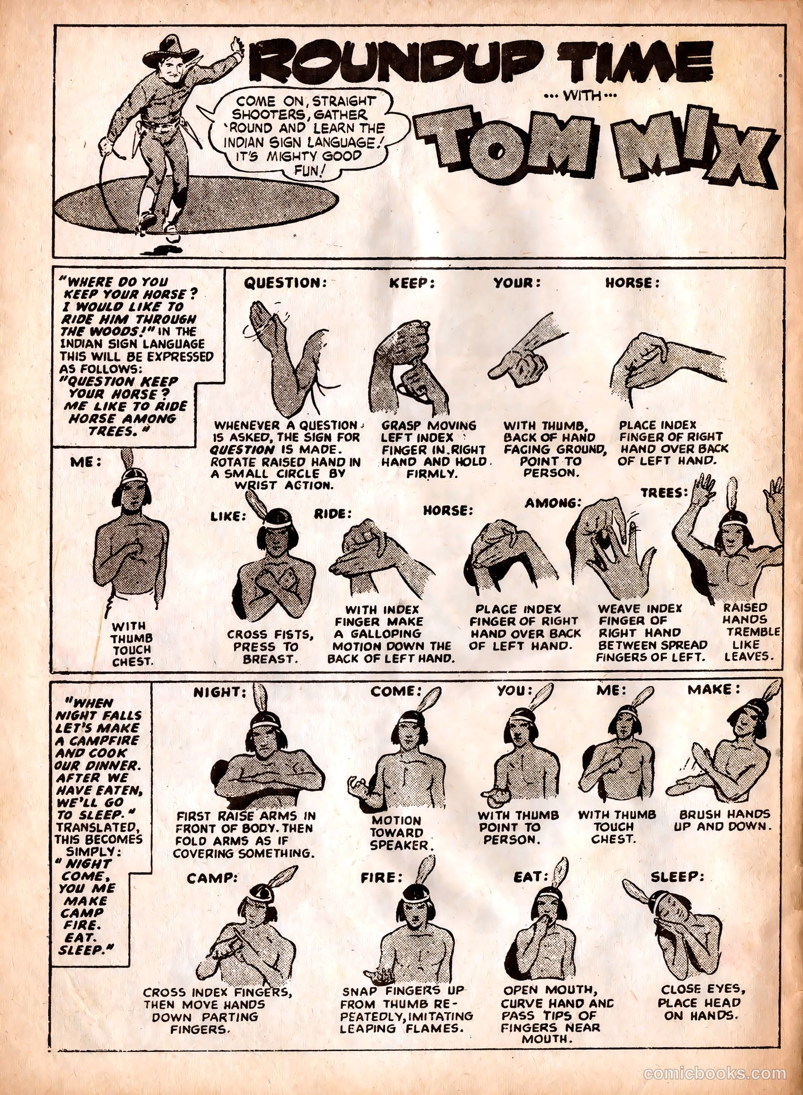 Tom Mix #103 (1953) — page 26 of 28