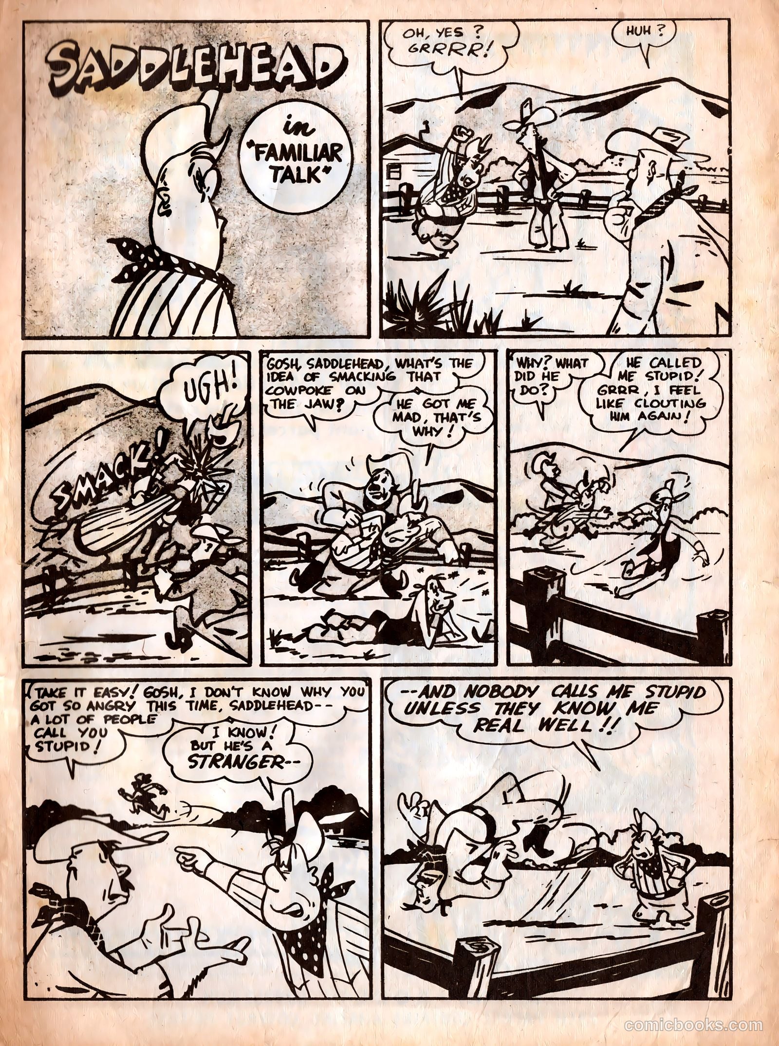 Tom Mix #103 (1953) — page 27 of 28