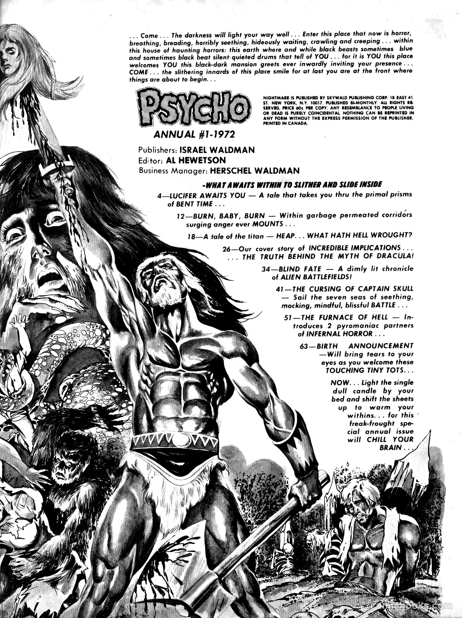 Psycho Annual #1972 (1972) — page 3 of 65