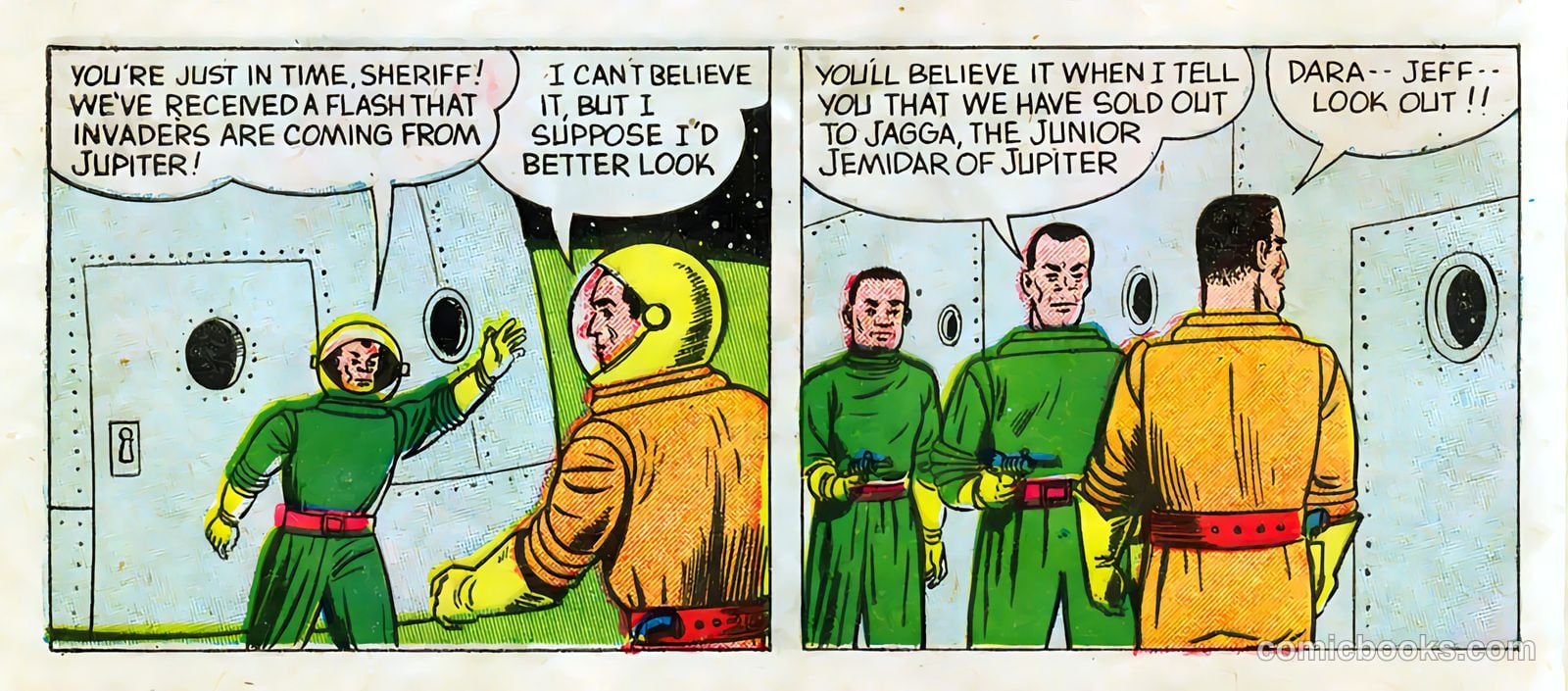 Jim Solar Space Sheriff - Battle for Mars #1 — page 4 of 16