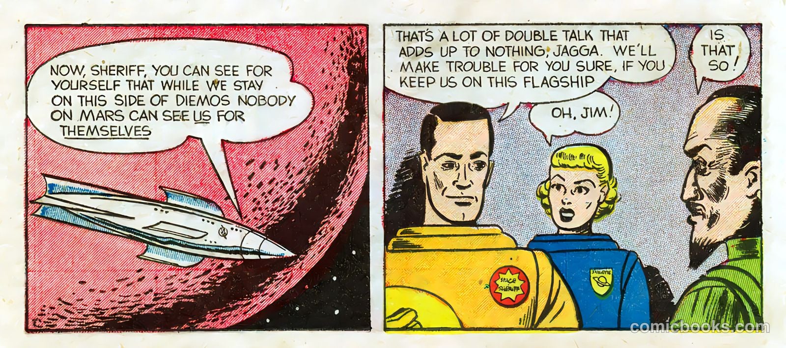 Jim Solar Space Sheriff - Battle for Mars #1 — page 8 of 16