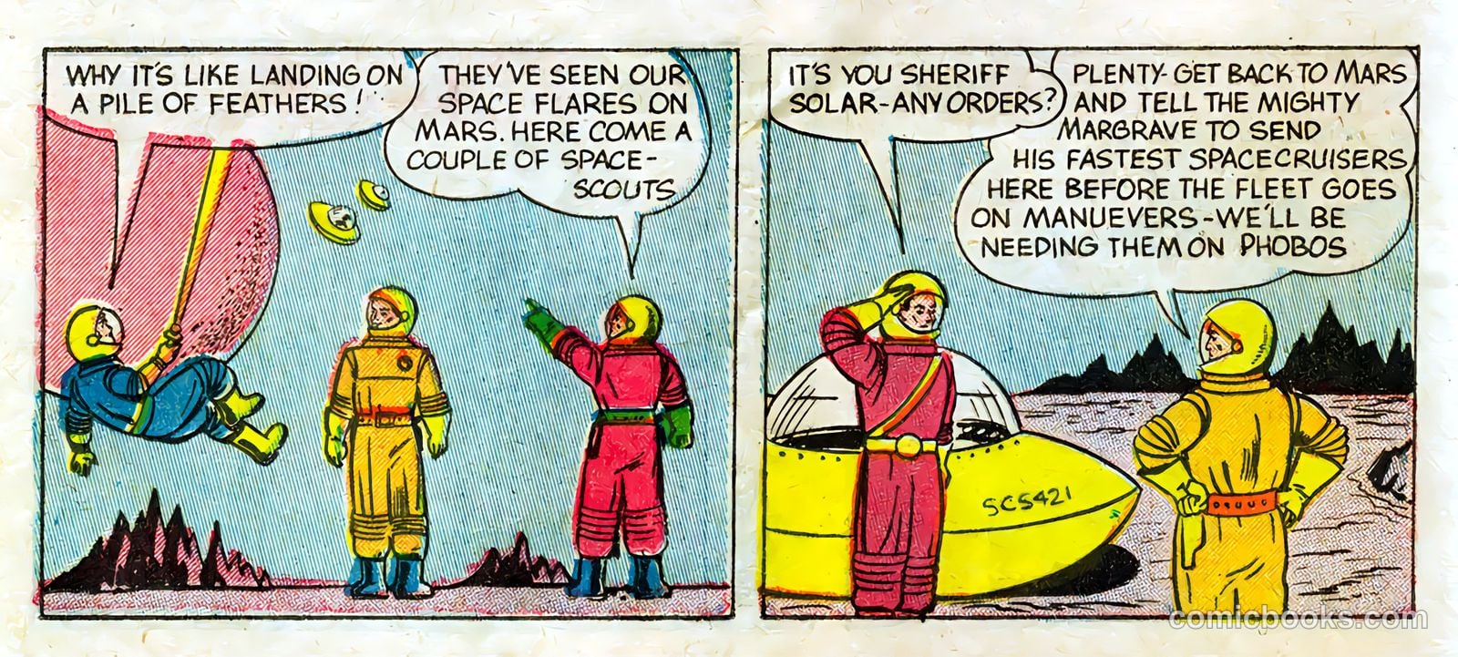 Jim Solar Space Sheriff - Battle for Mars #1 — page 12 of 16