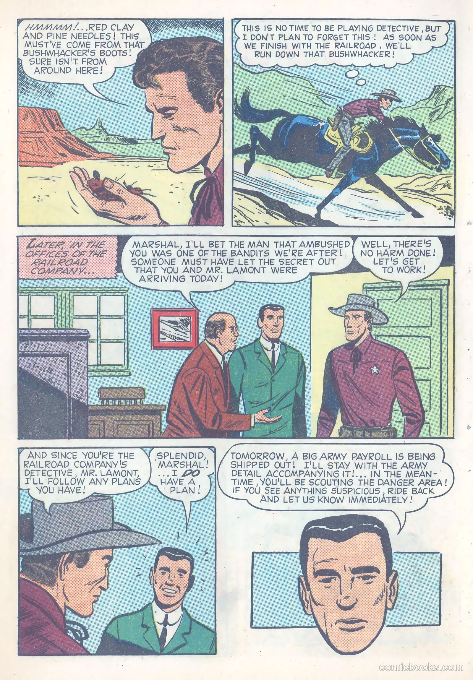 Robin Hood's Frontier Days #1 (1956) — page 4 of 20