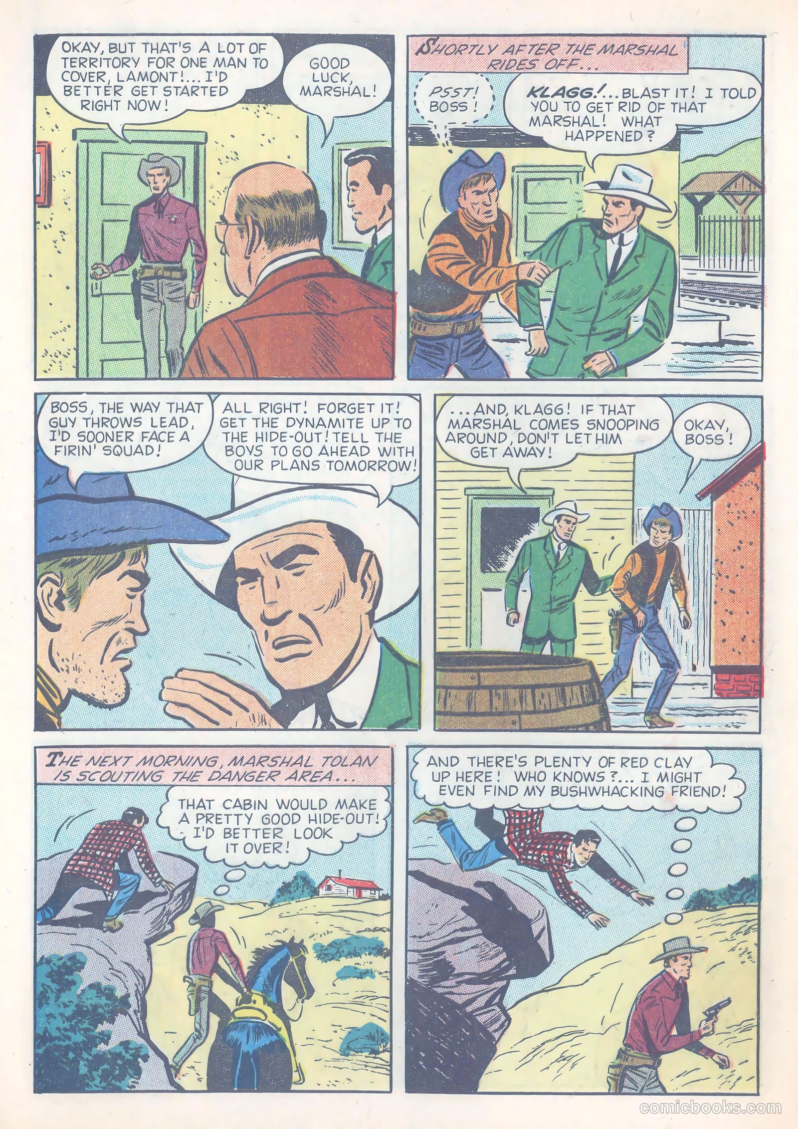 Robin Hood's Frontier Days #1 (1956) — page 5 of 20
