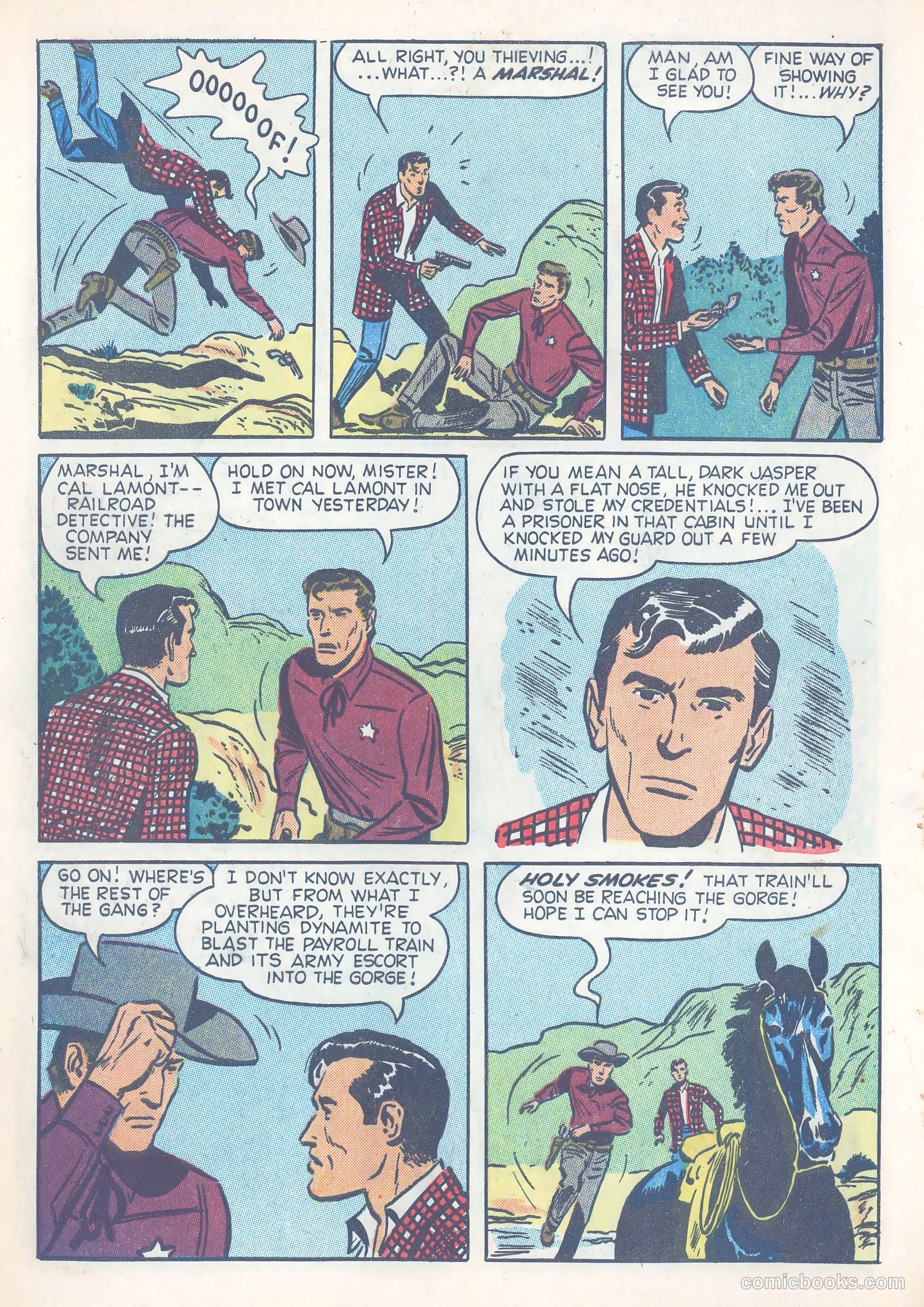 Robin Hood's Frontier Days #1 (1956) — page 6 of 20