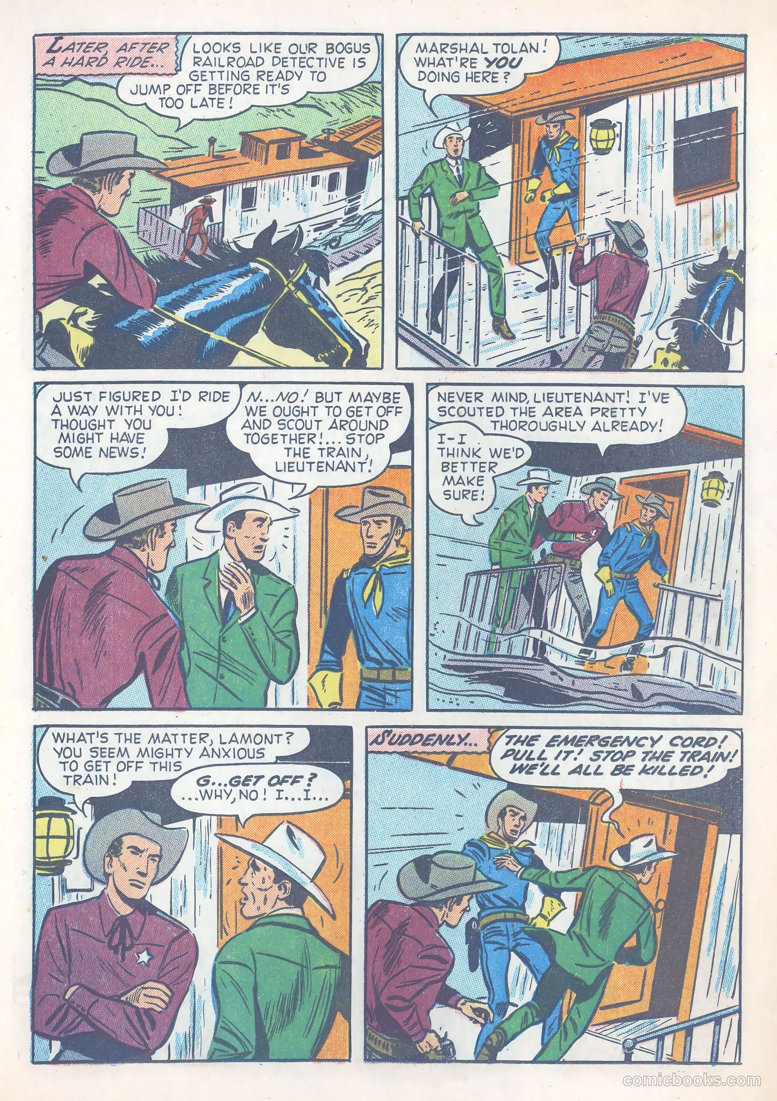 Robin Hood's Frontier Days #1 (1956) — page 7 of 20
