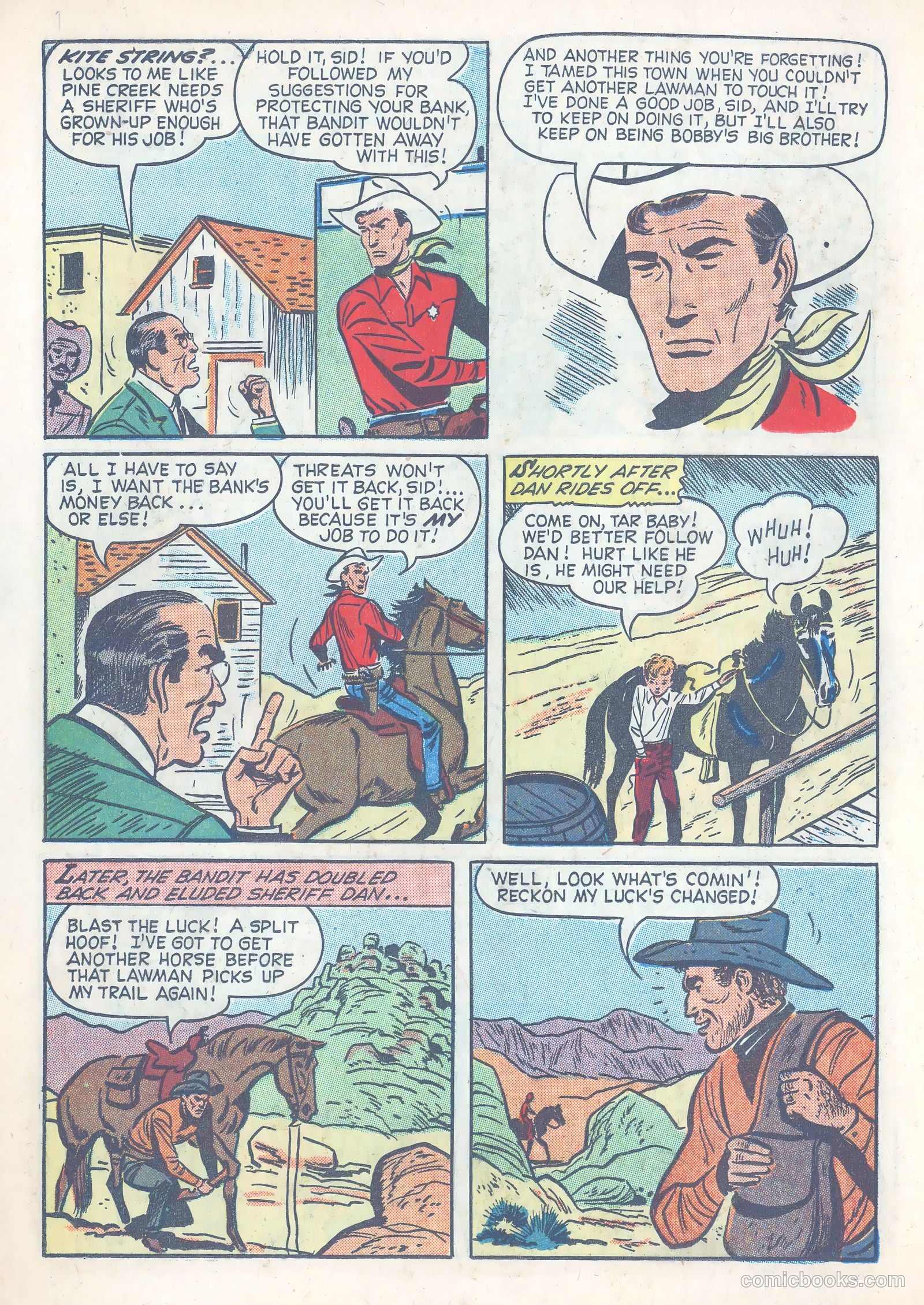 Robin Hood's Frontier Days #1 (1956) — page 10 of 20