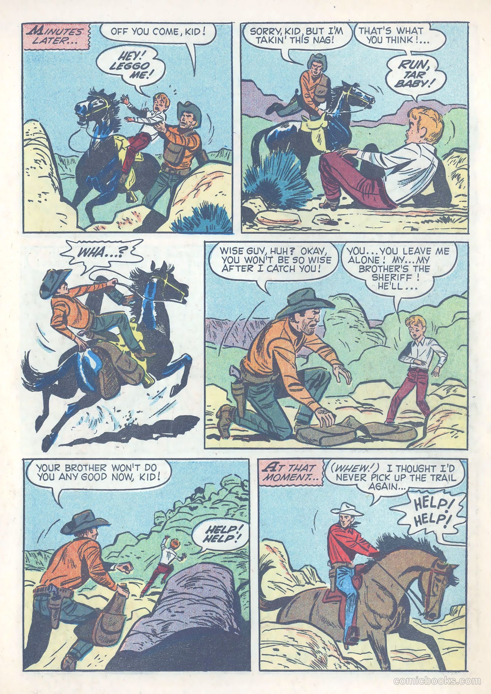 Robin Hood's Frontier Days #1 (1956) — page 11 of 20