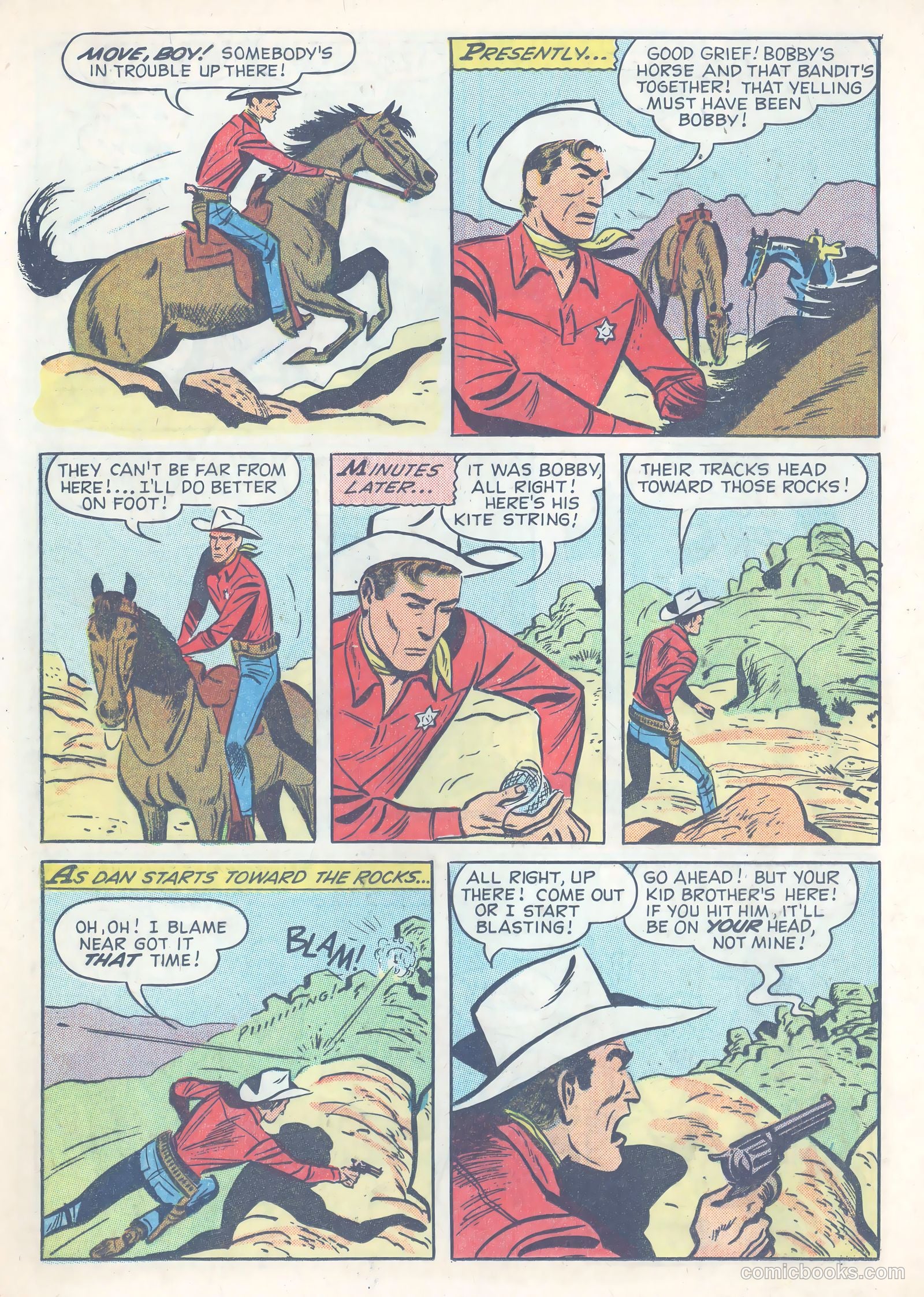 Robin Hood's Frontier Days #1 (1956) — page 12 of 20