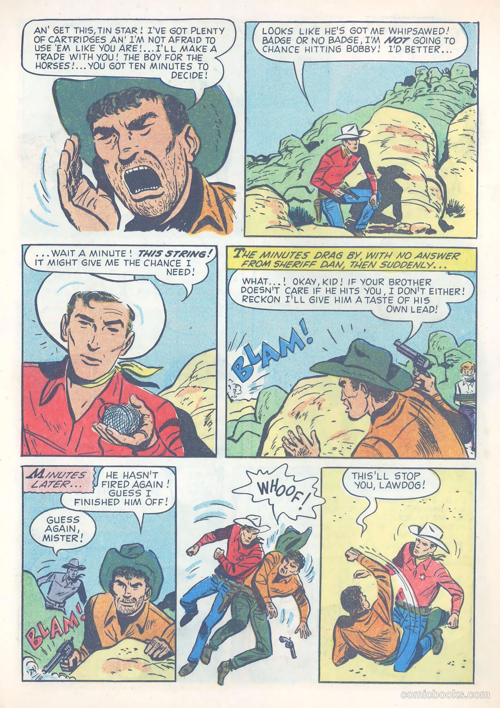 Robin Hood's Frontier Days #1 (1956) — page 13 of 20