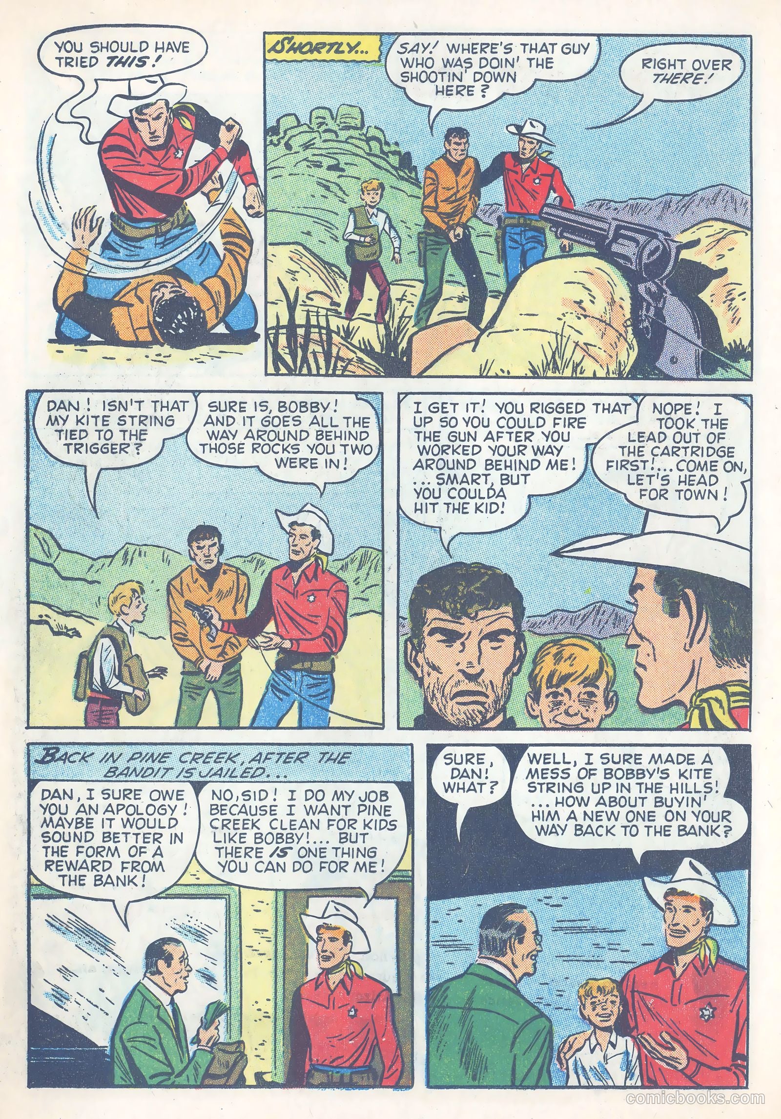 Robin Hood's Frontier Days #1 (1956) — page 14 of 20