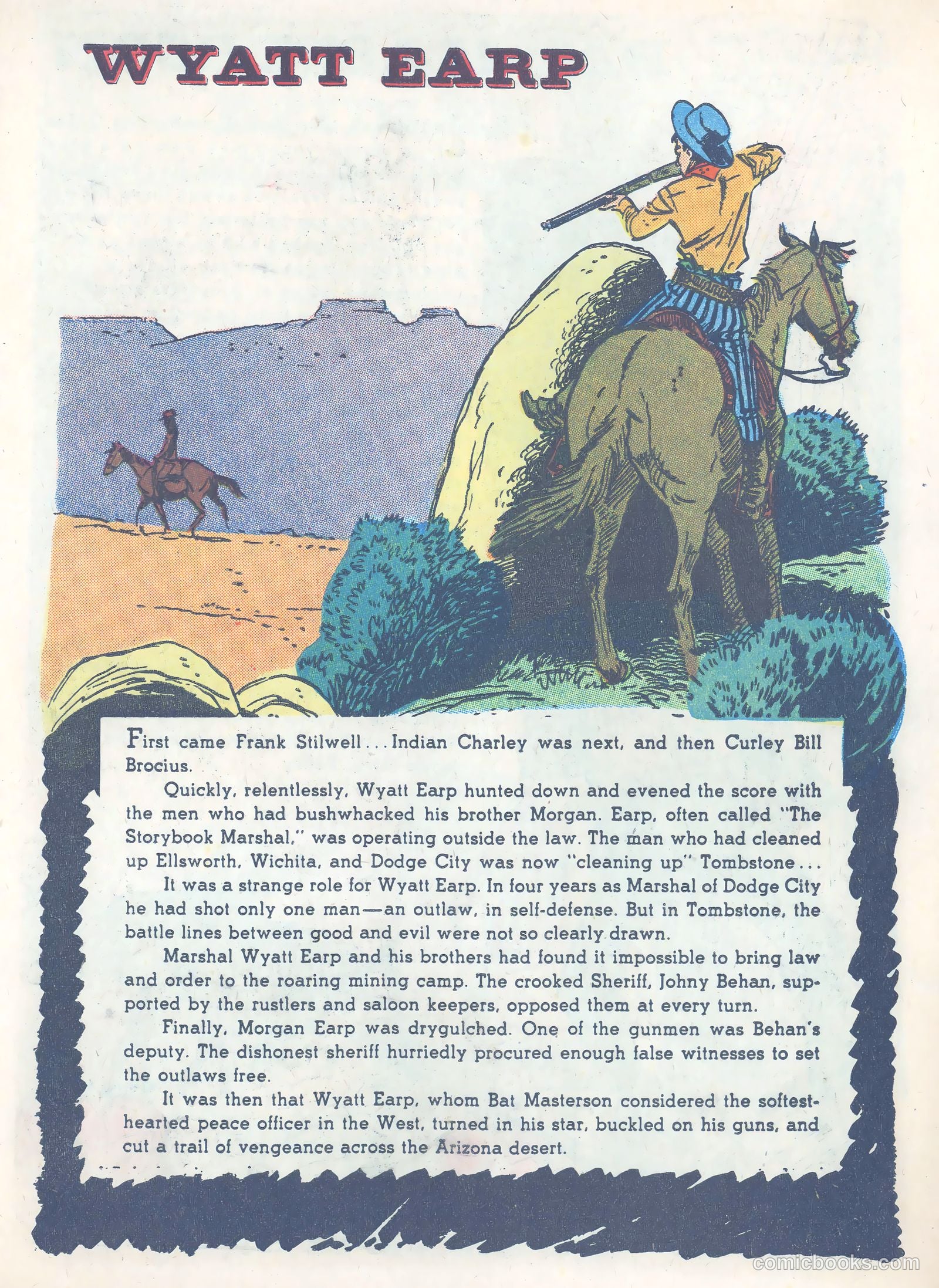 Robin Hood's Frontier Days #1 (1956) — page 15 of 20