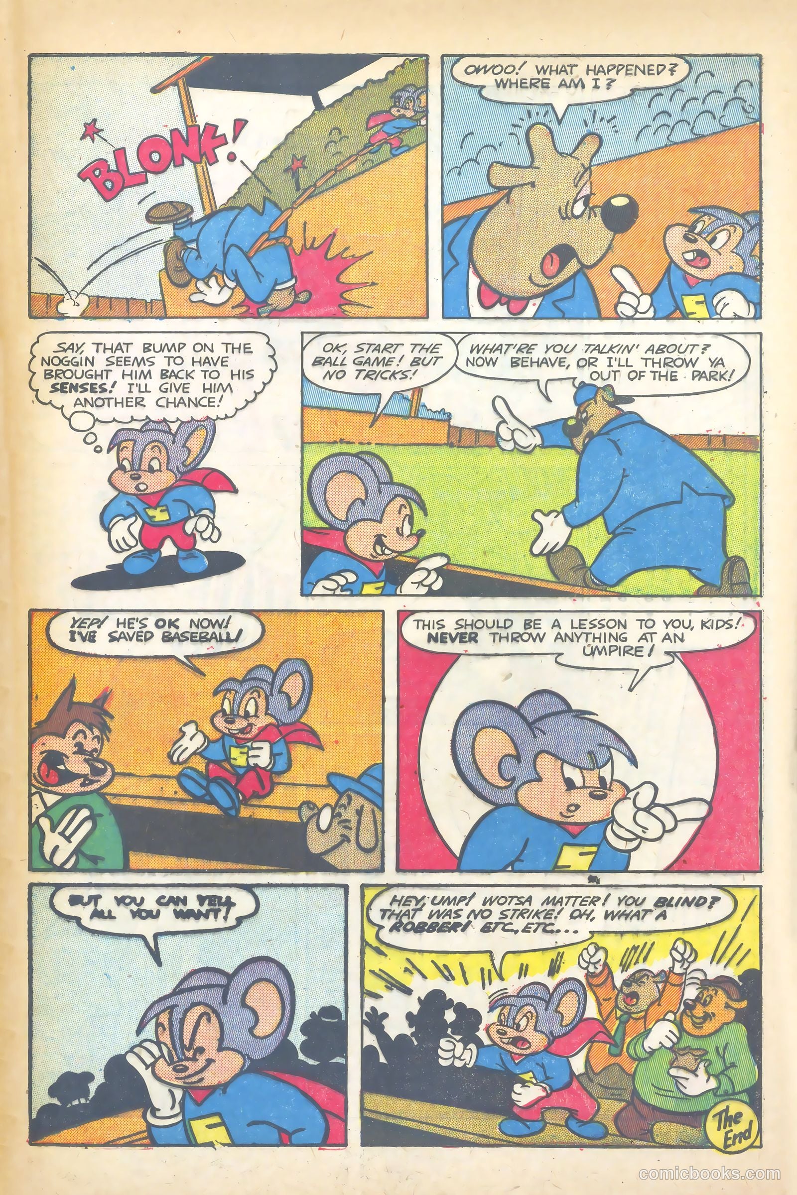 Supermouse #20 (1955) — page 33 of 36