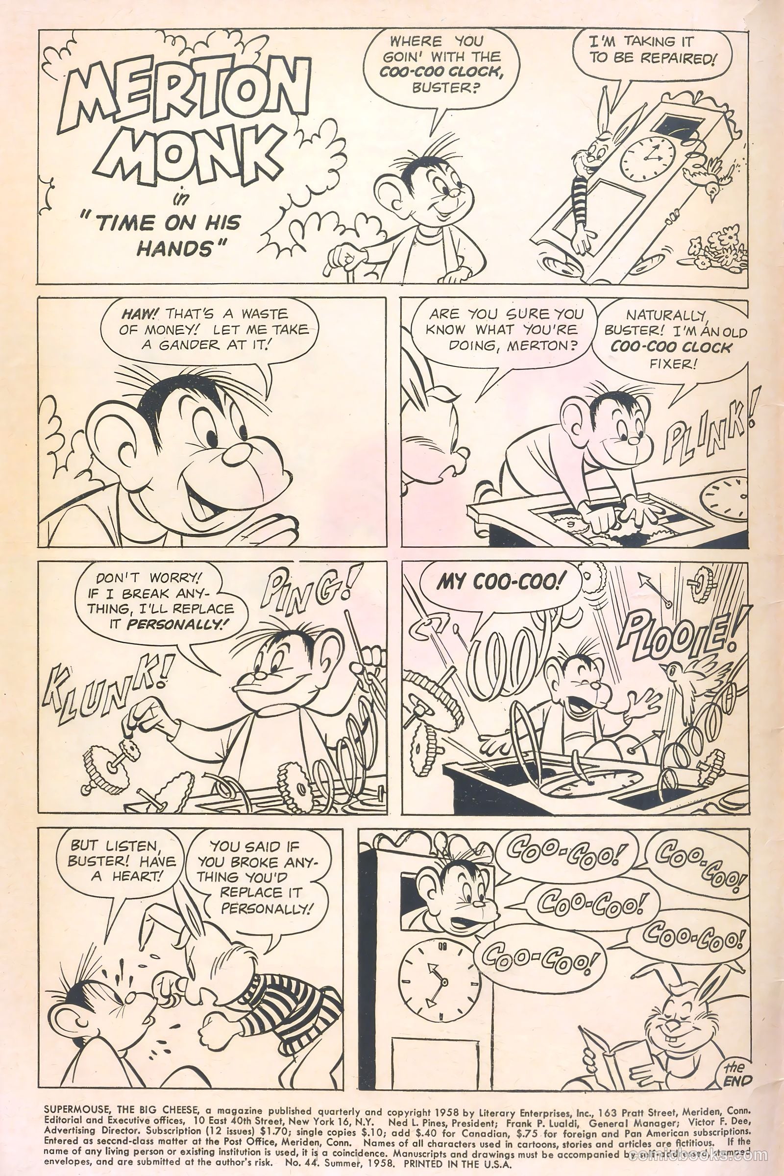 Supermouse #44 (1955) — page 2 of 36