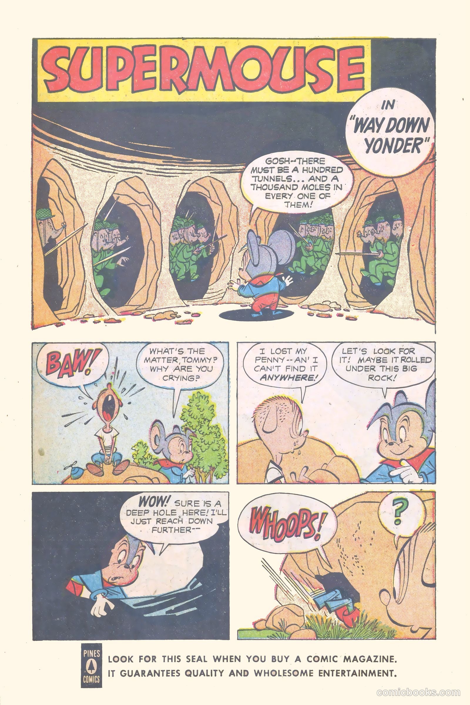 Supermouse #44 (1955) — page 3 of 36