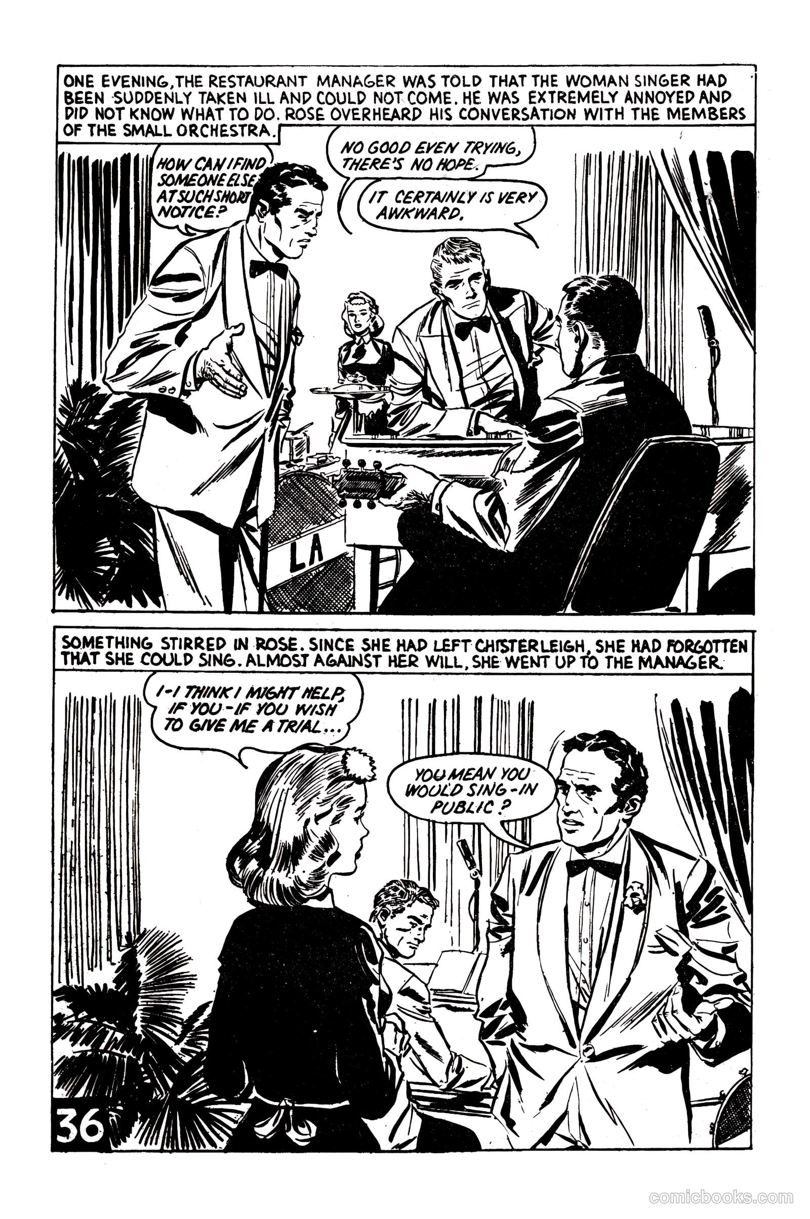 Picture Romance Library 35 - The Masked Singer #1 — page 38 of 68