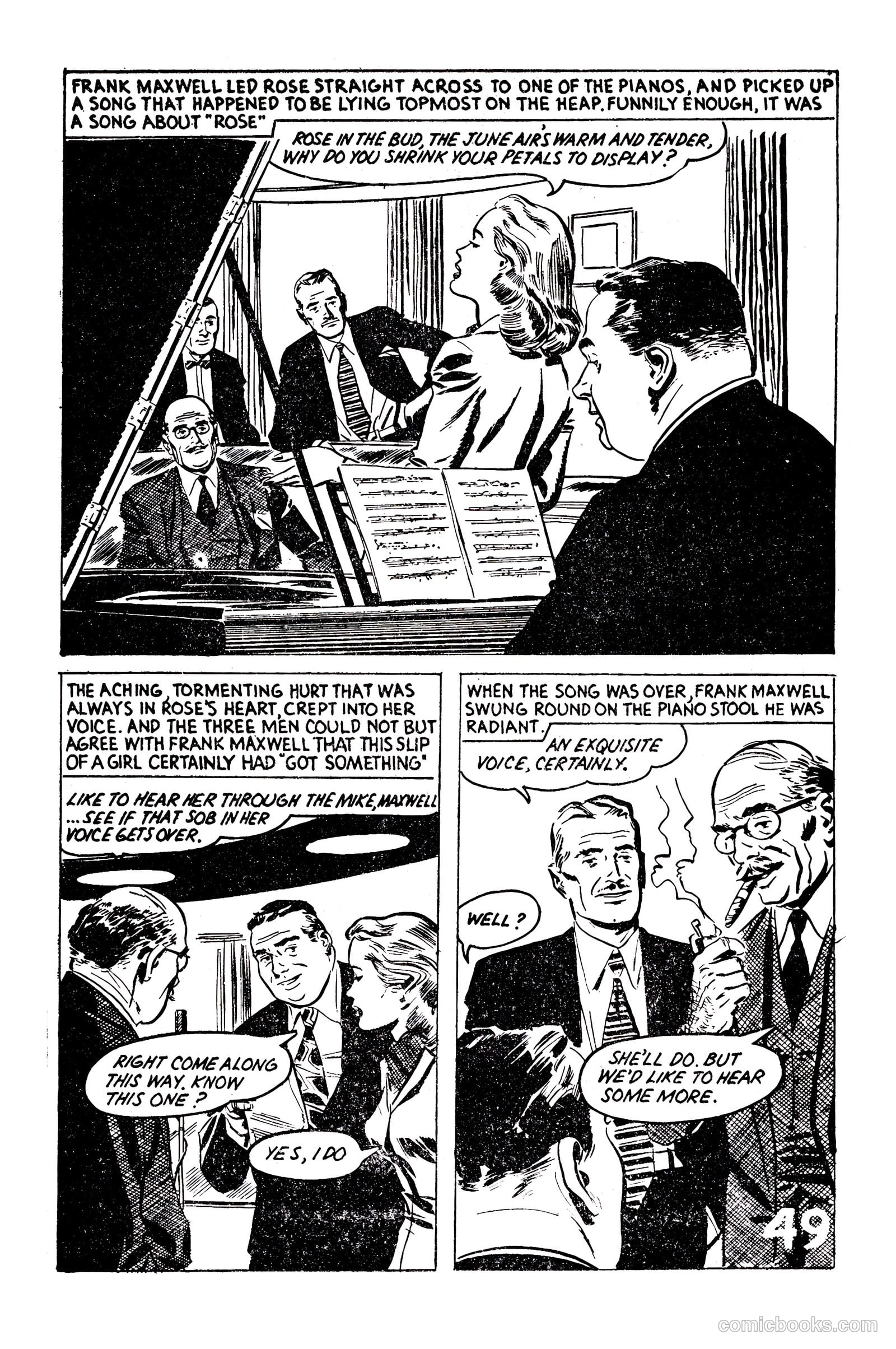 Picture Romance Library 35 - The Masked Singer #1 — page 51 of 68