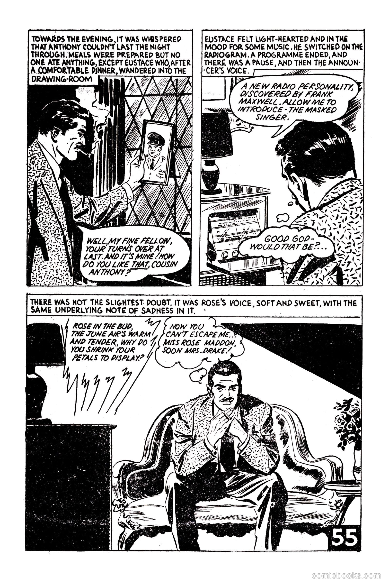 Picture Romance Library 35 - The Masked Singer #1 — page 57 of 68