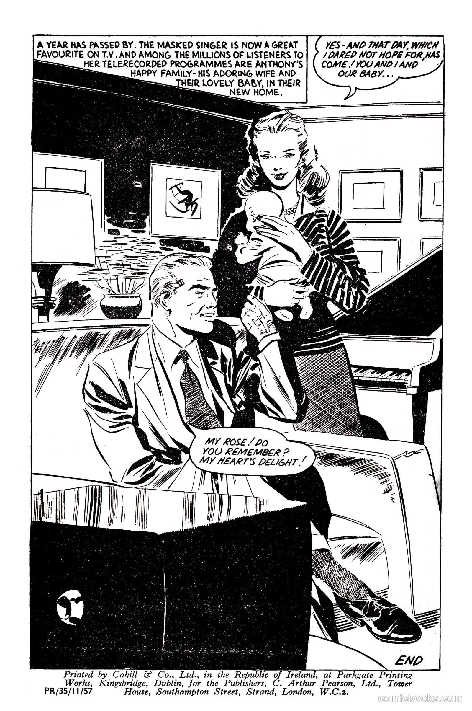 Picture Romance Library 35 - The Masked Singer #1 — page 66 of 68