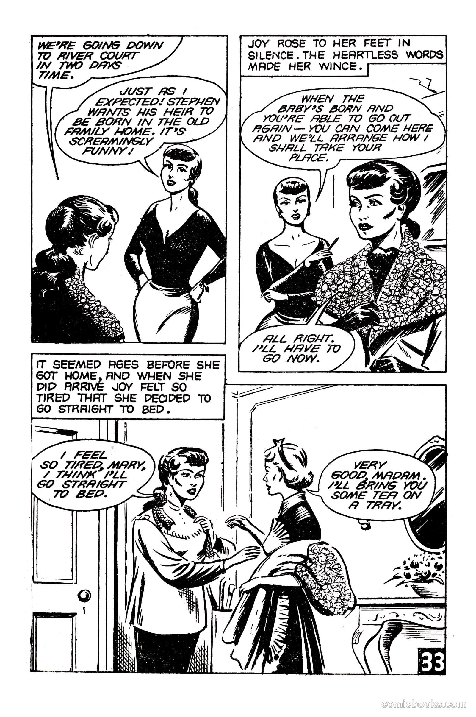 Picture Romance Library 33 - The Wife Who Cheated #1 — page 35 of 68