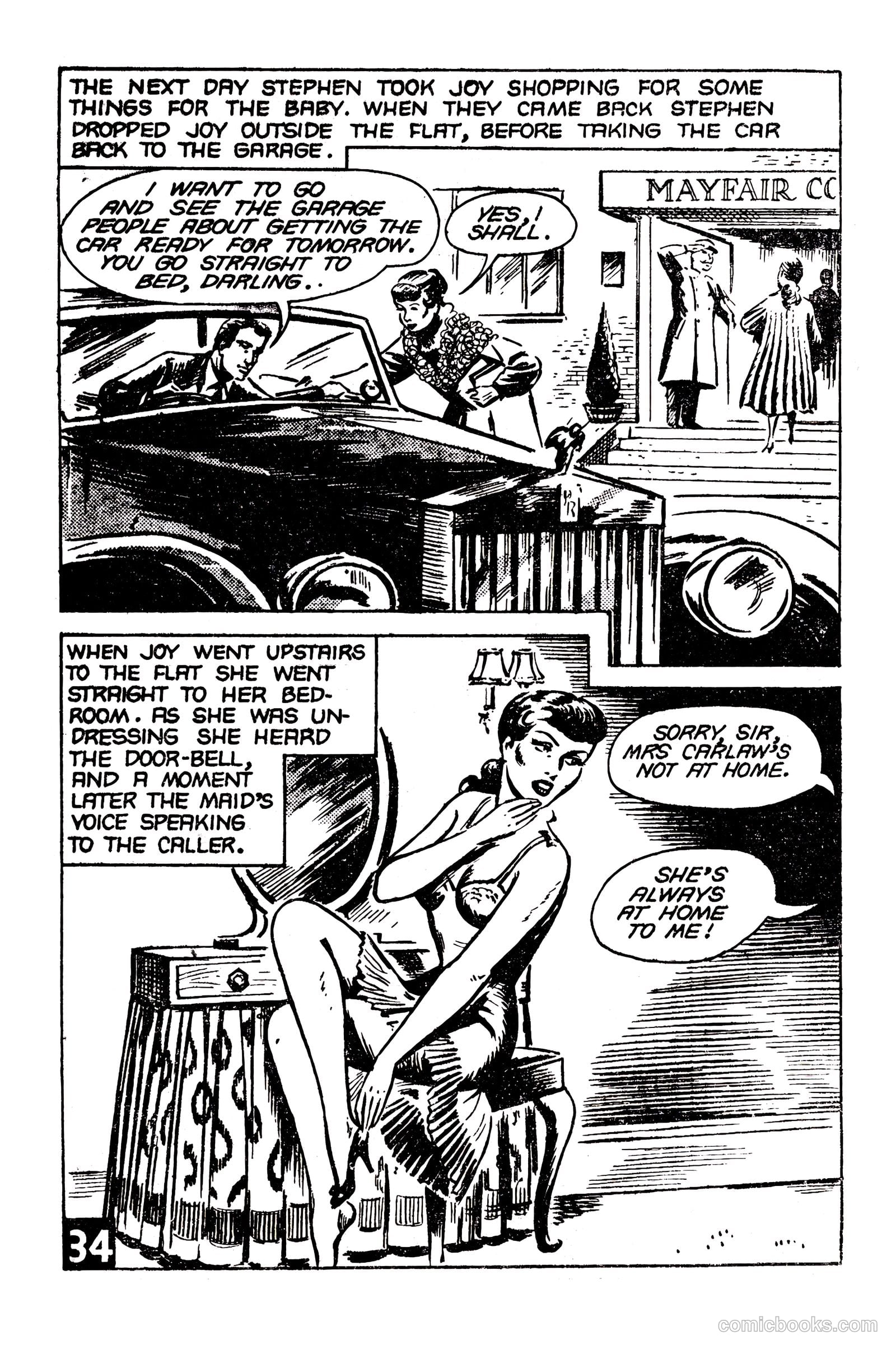 Picture Romance Library 33 - The Wife Who Cheated #1 — page 36 of 68