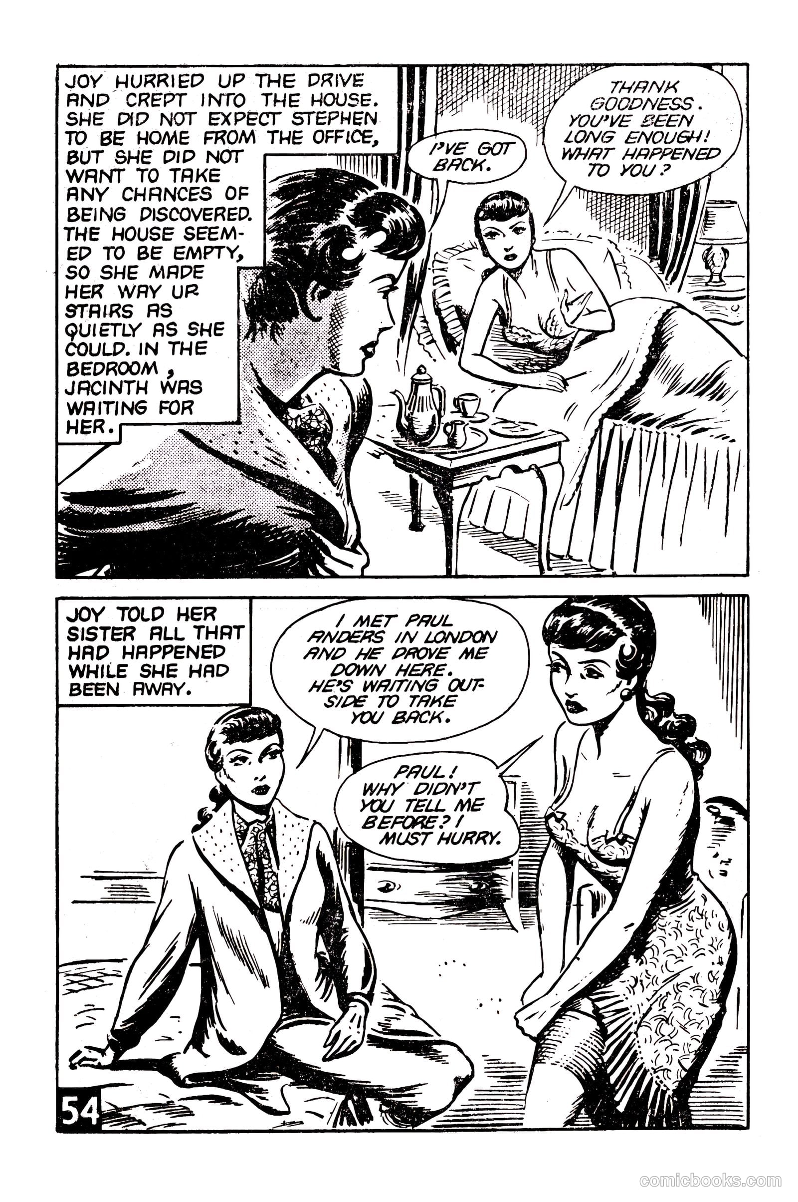 Picture Romance Library 33 - The Wife Who Cheated #1 — page 56 of 68