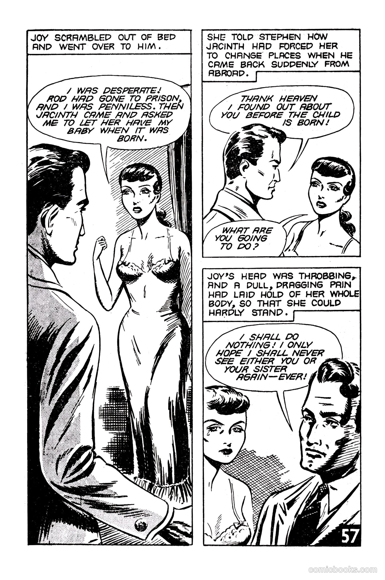 Picture Romance Library 33 - The Wife Who Cheated #1 — page 59 of 68