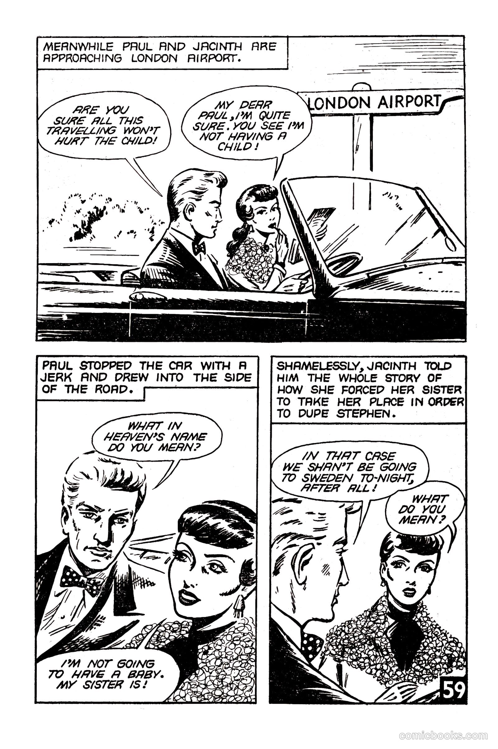 Picture Romance Library 33 - The Wife Who Cheated #1 — page 61 of 68