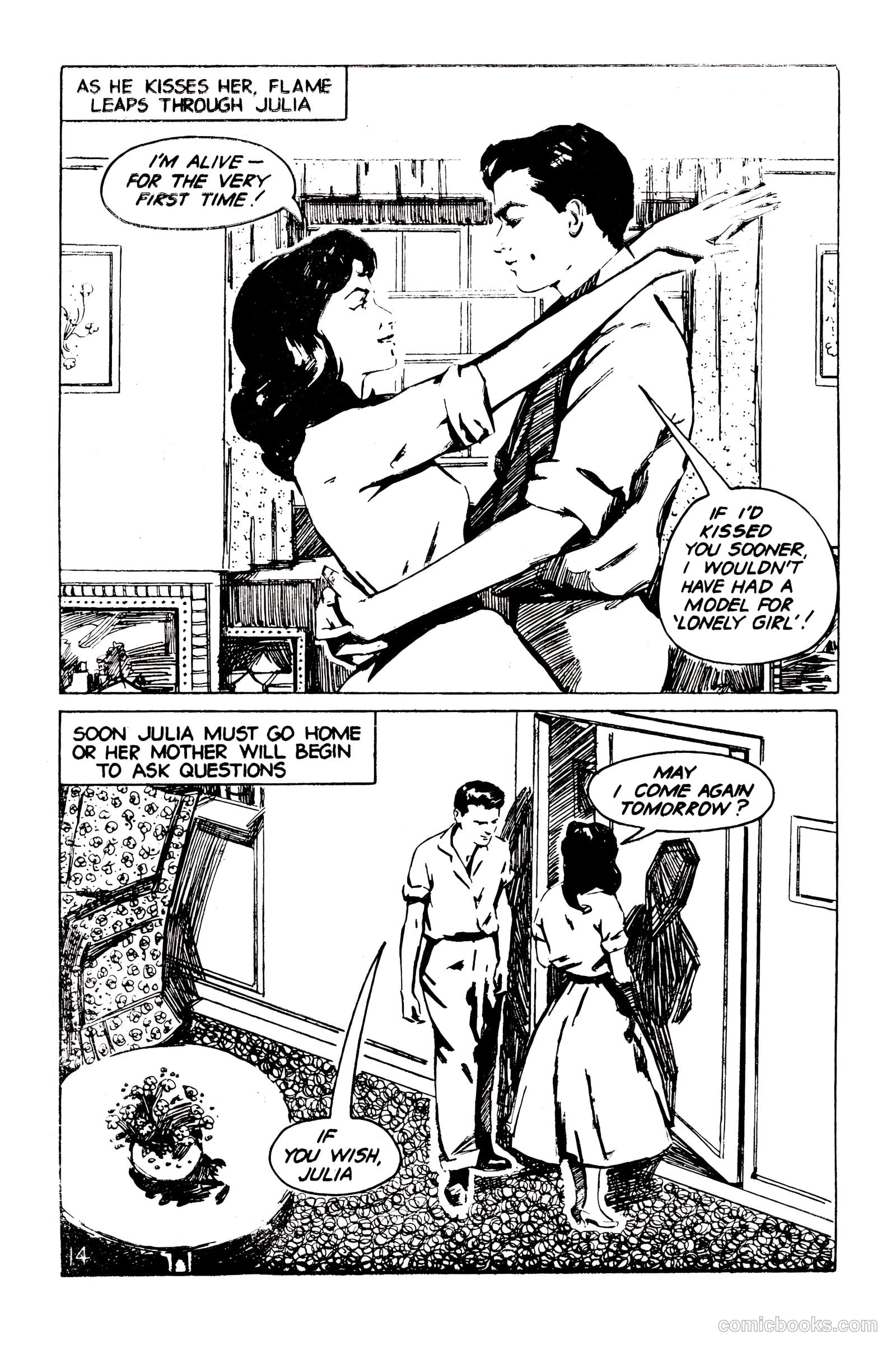 Picture Romance Library 81 - Lonely Girl #1 — page 16 of 68