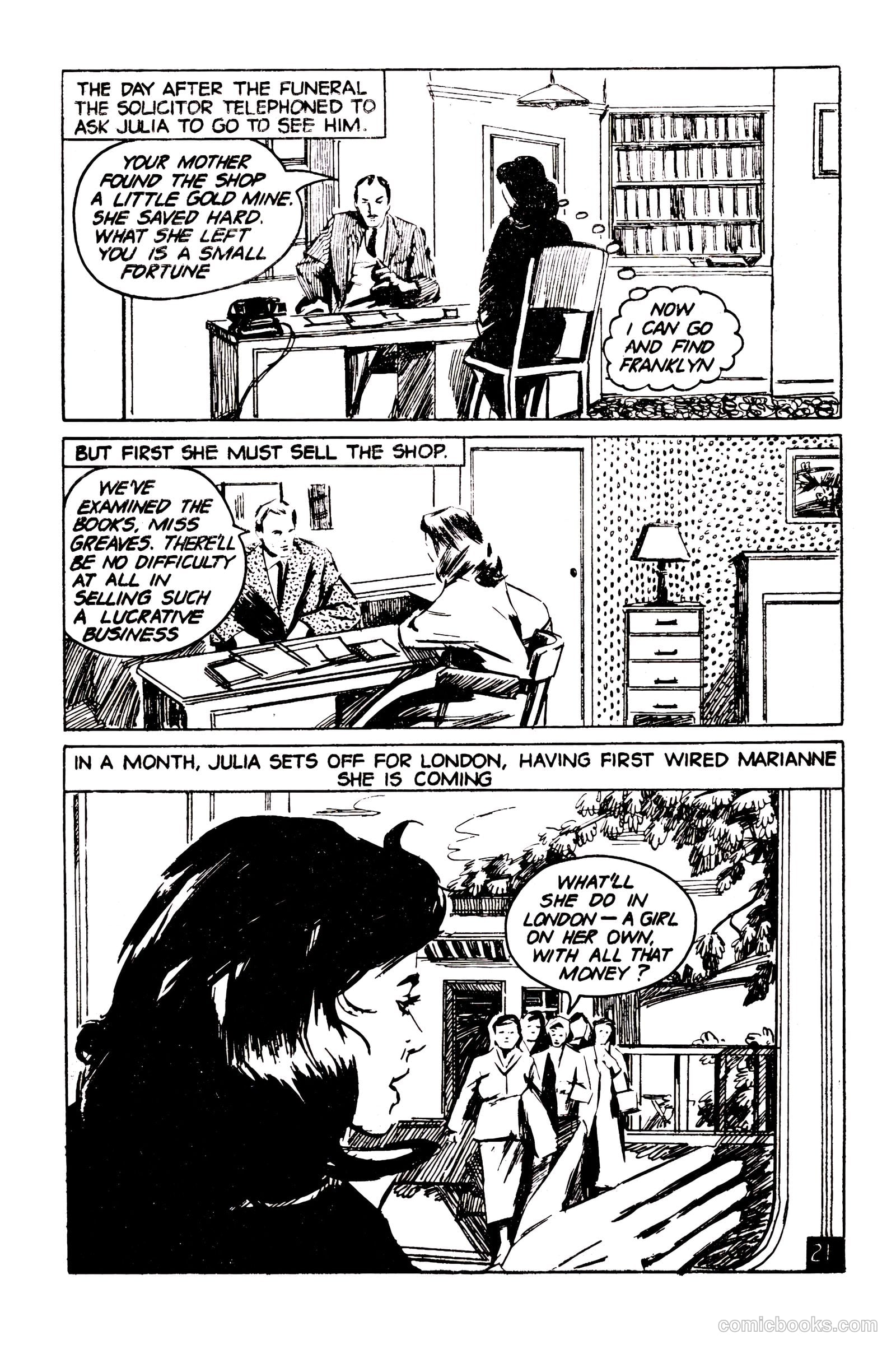 Picture Romance Library 81 - Lonely Girl #1 — page 23 of 68