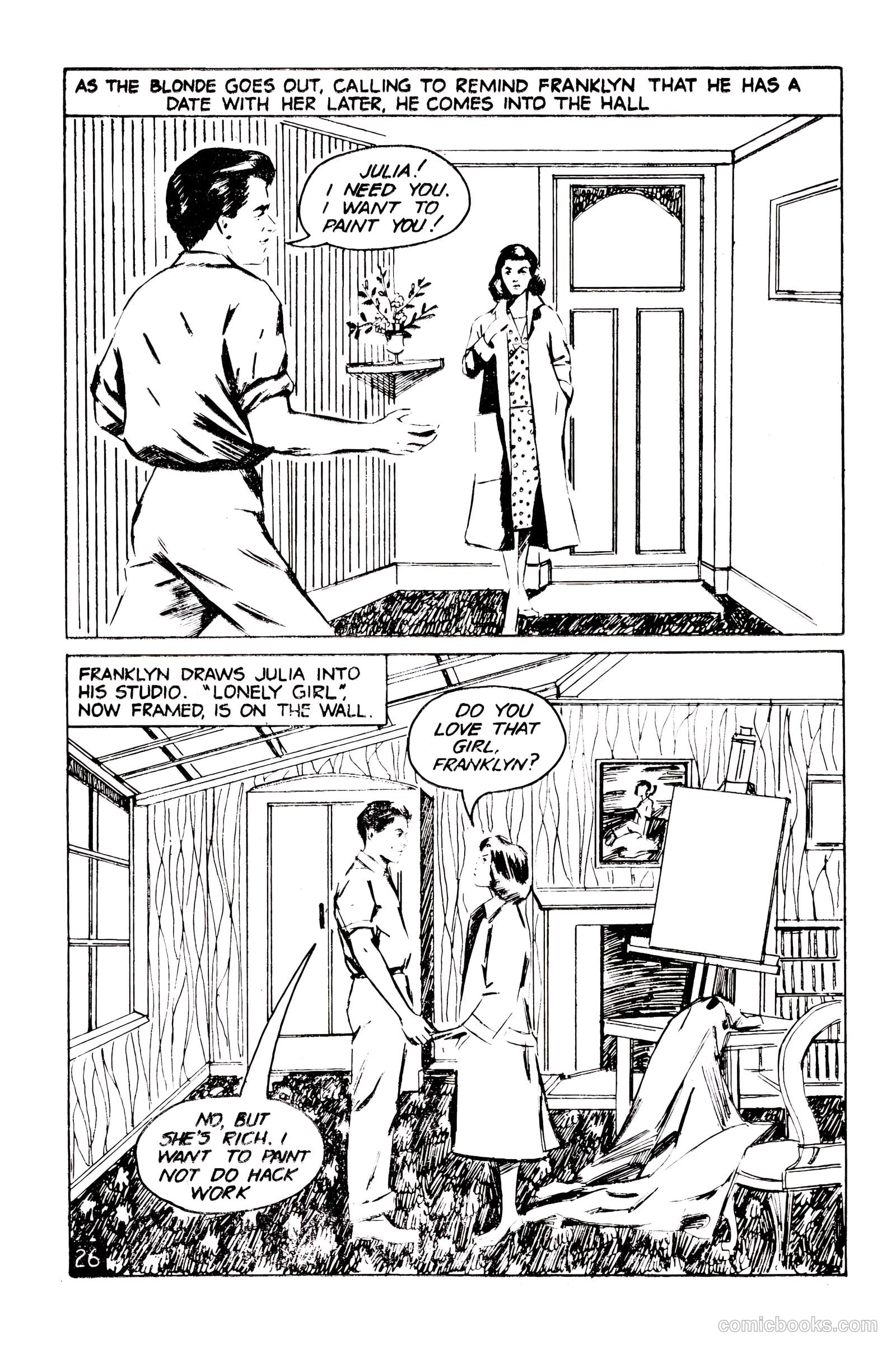 Picture Romance Library 81 - Lonely Girl #1 — page 28 of 68