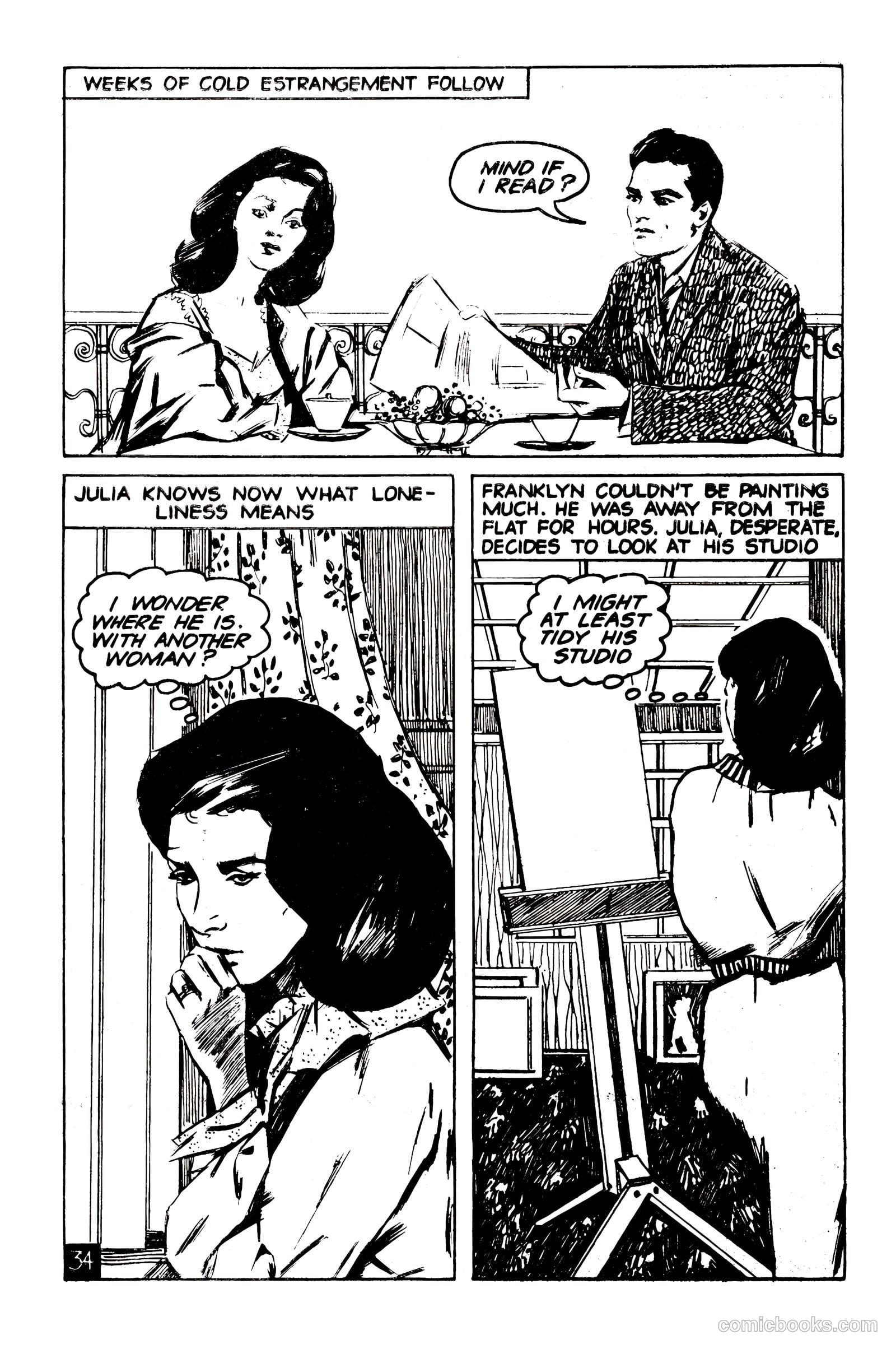 Picture Romance Library 81 - Lonely Girl #1 — page 36 of 68