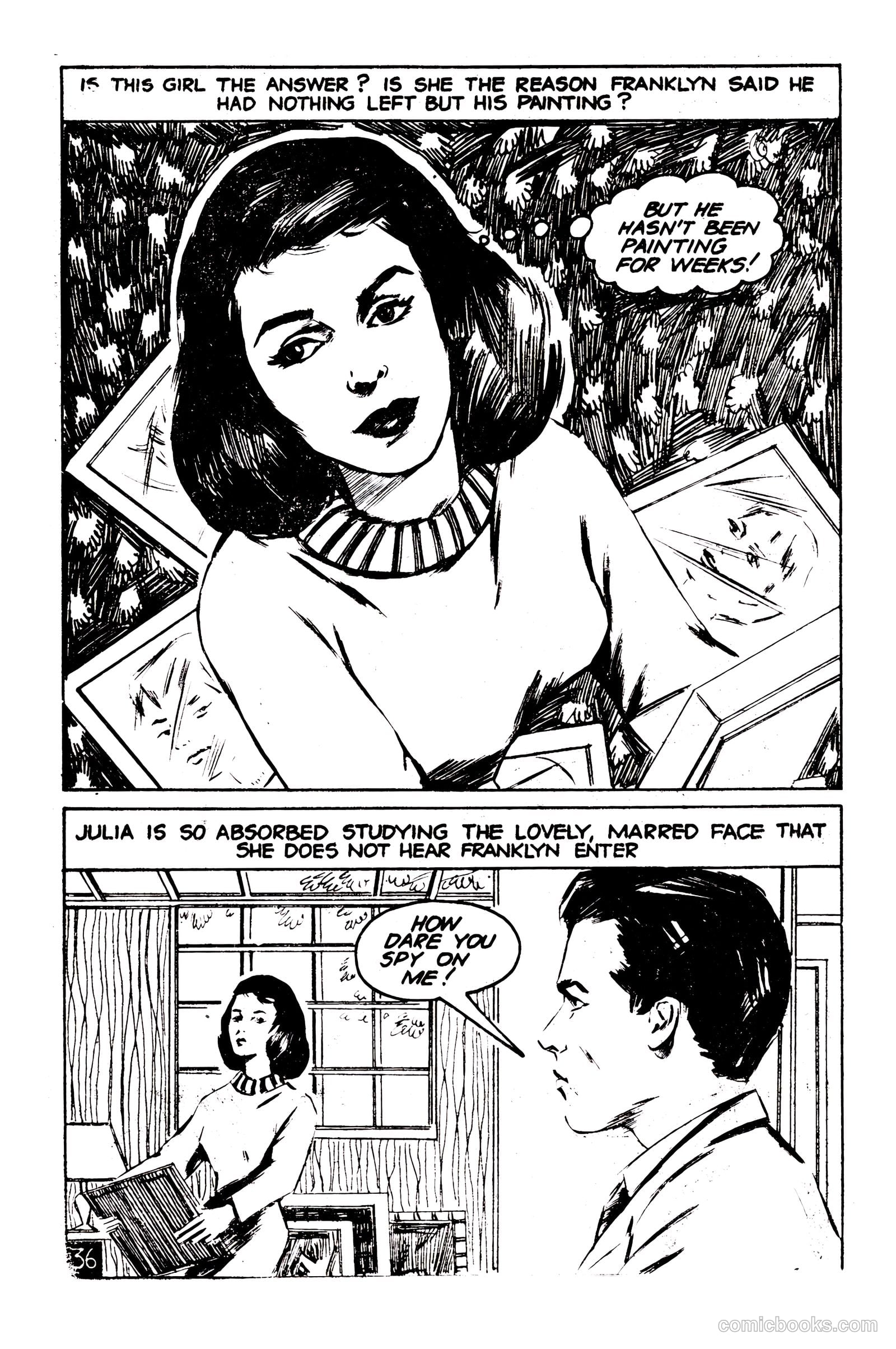 Picture Romance Library 81 - Lonely Girl #1 — page 38 of 68