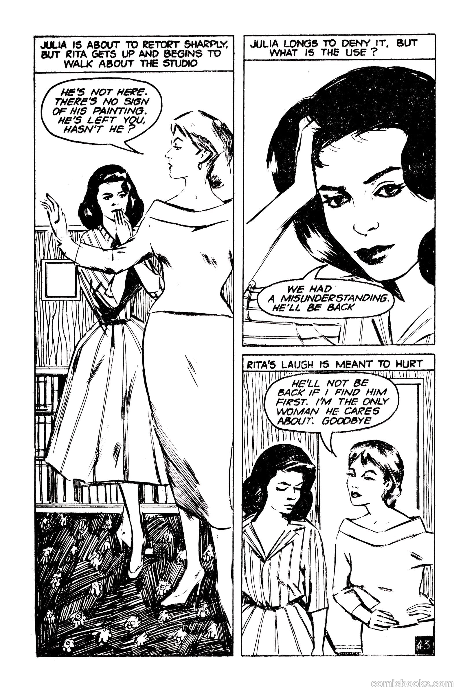 Picture Romance Library 81 - Lonely Girl #1 — page 45 of 68