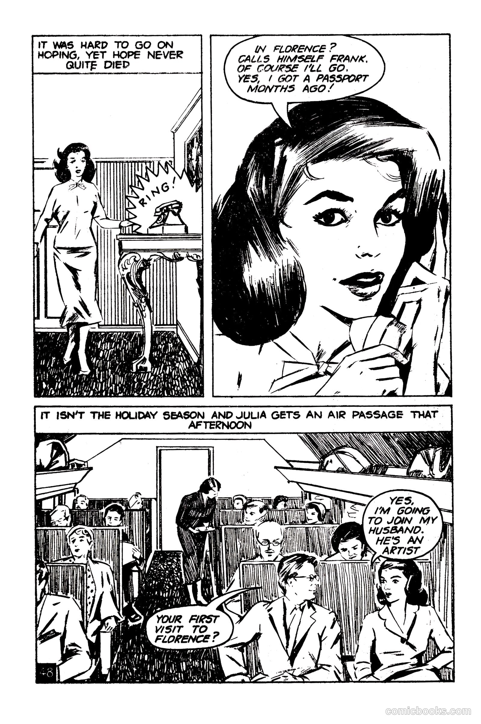 Picture Romance Library 81 - Lonely Girl #1 — page 50 of 68