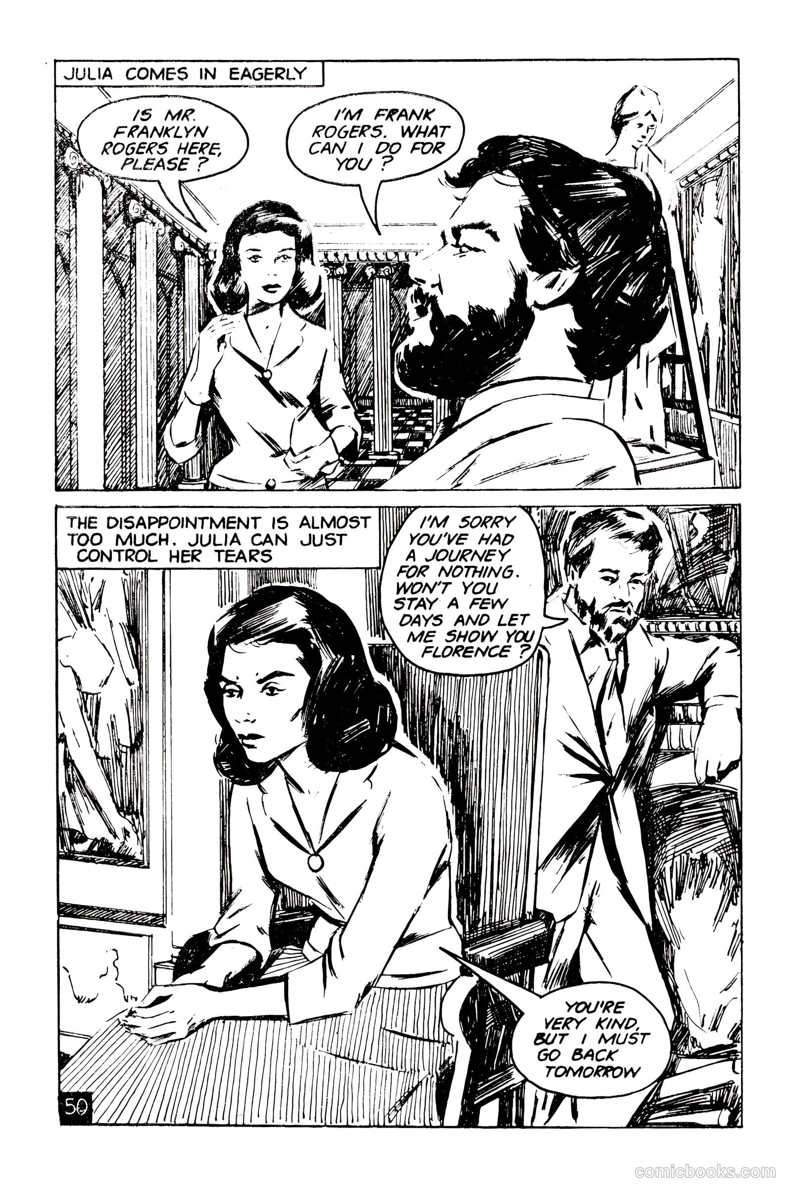 Picture Romance Library 81 - Lonely Girl #1 — page 52 of 68