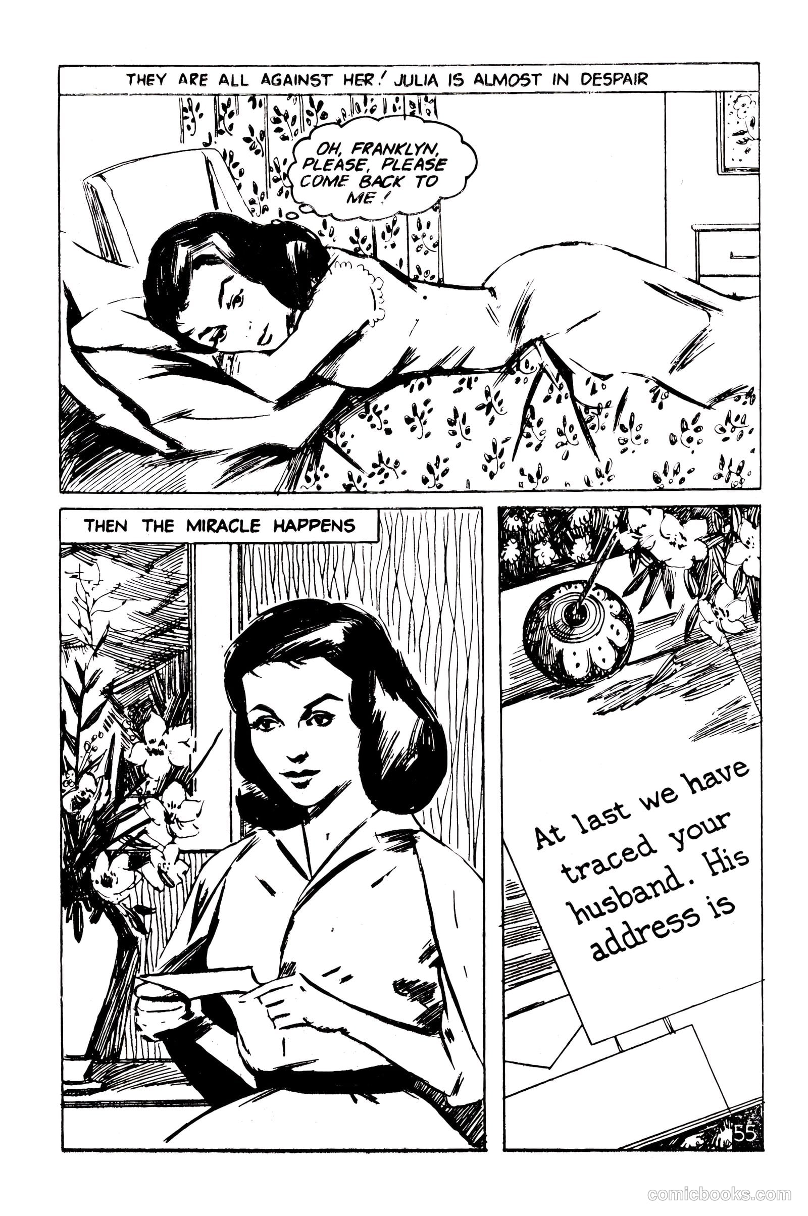 Picture Romance Library 81 - Lonely Girl #1 — page 57 of 68