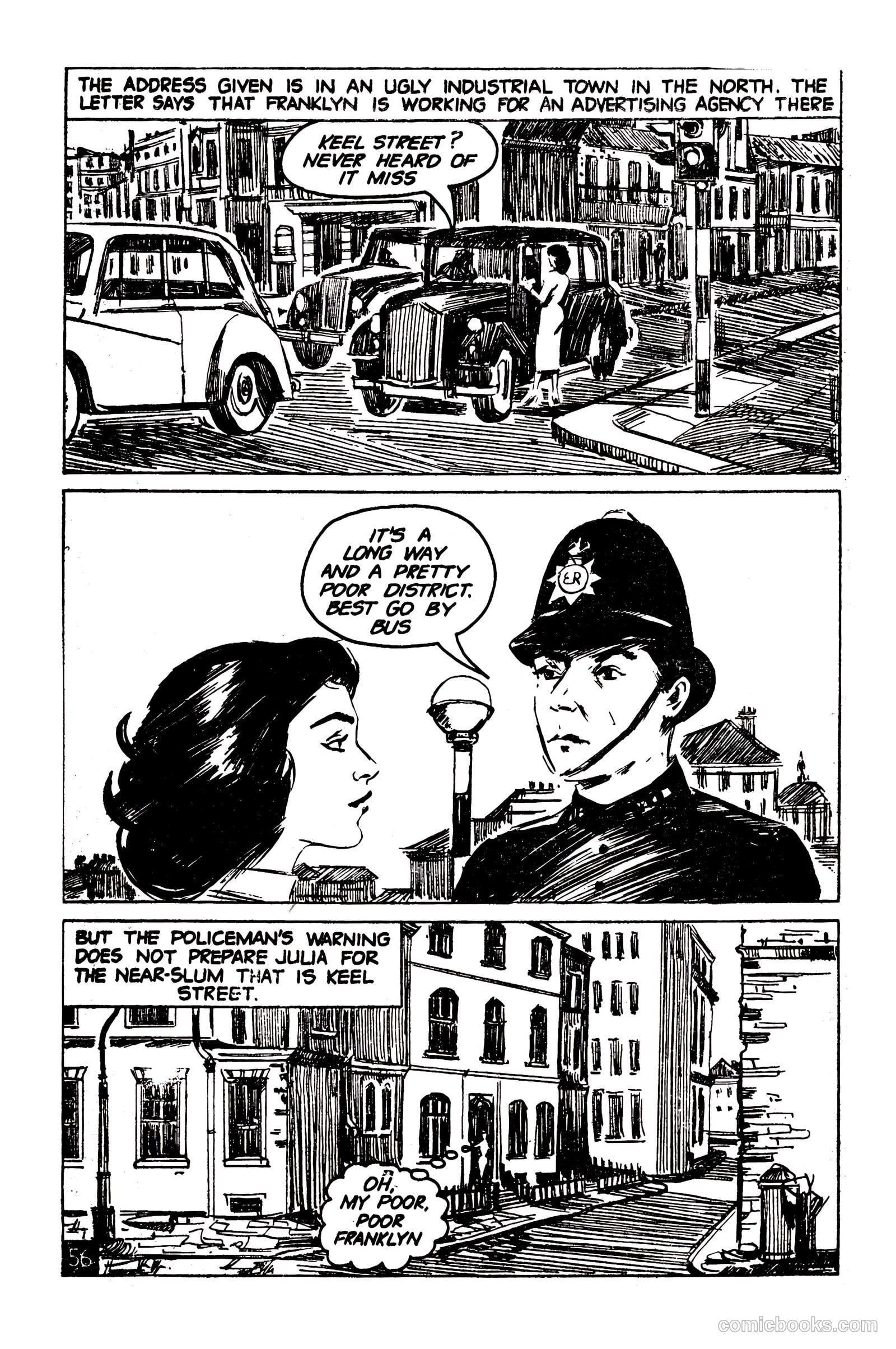 Picture Romance Library 81 - Lonely Girl #1 — page 58 of 68