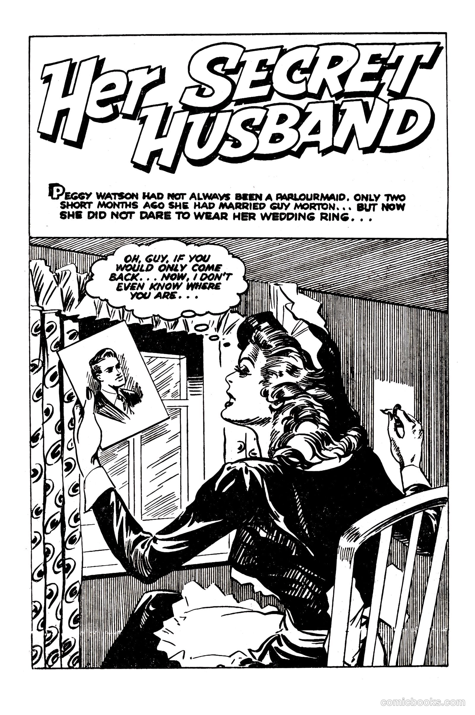 Picture Romance Library 20 - Her Secret Husband #1 — page 3 of 68