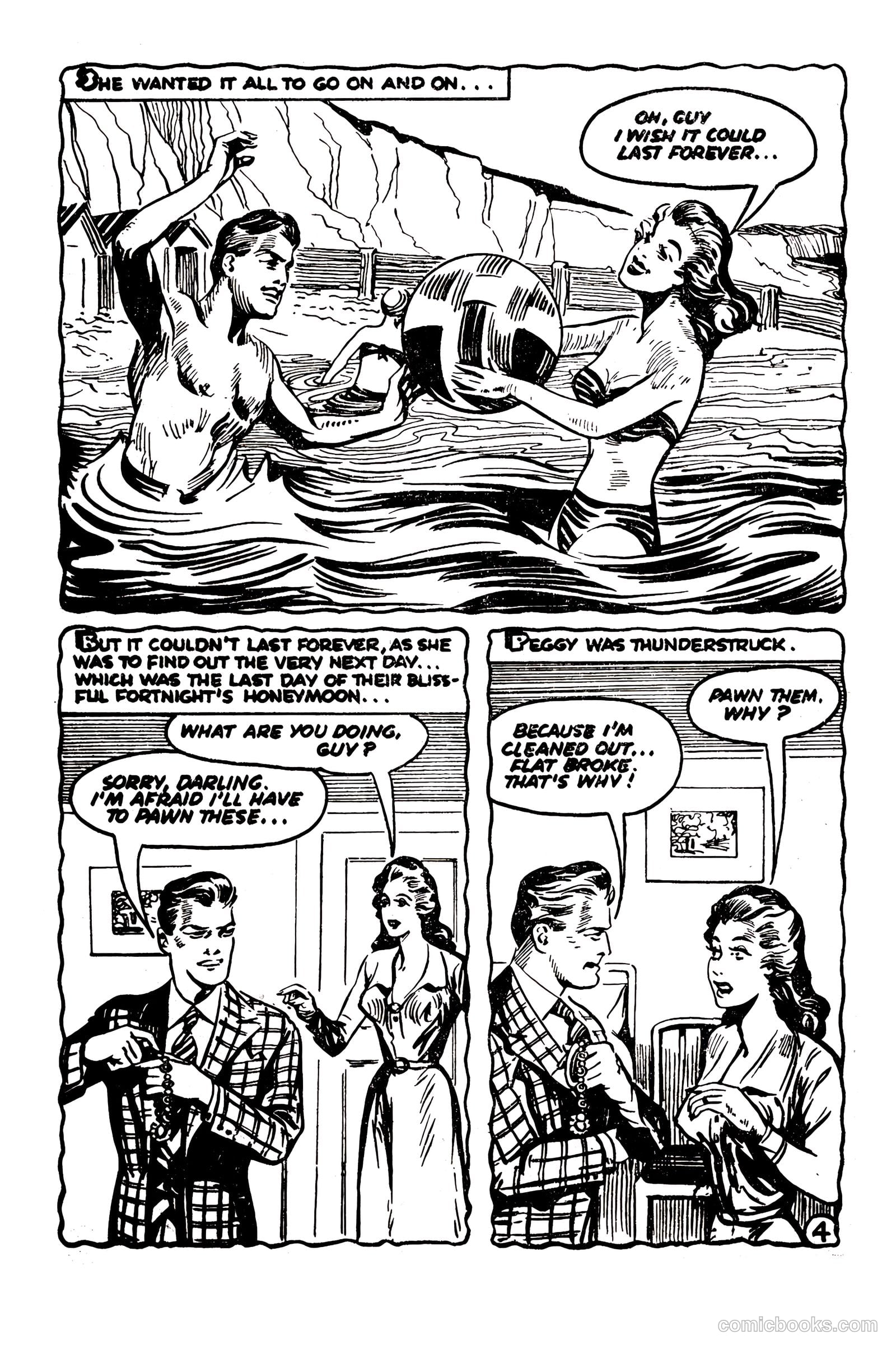 Picture Romance Library 20 - Her Secret Husband #1 — page 6 of 68