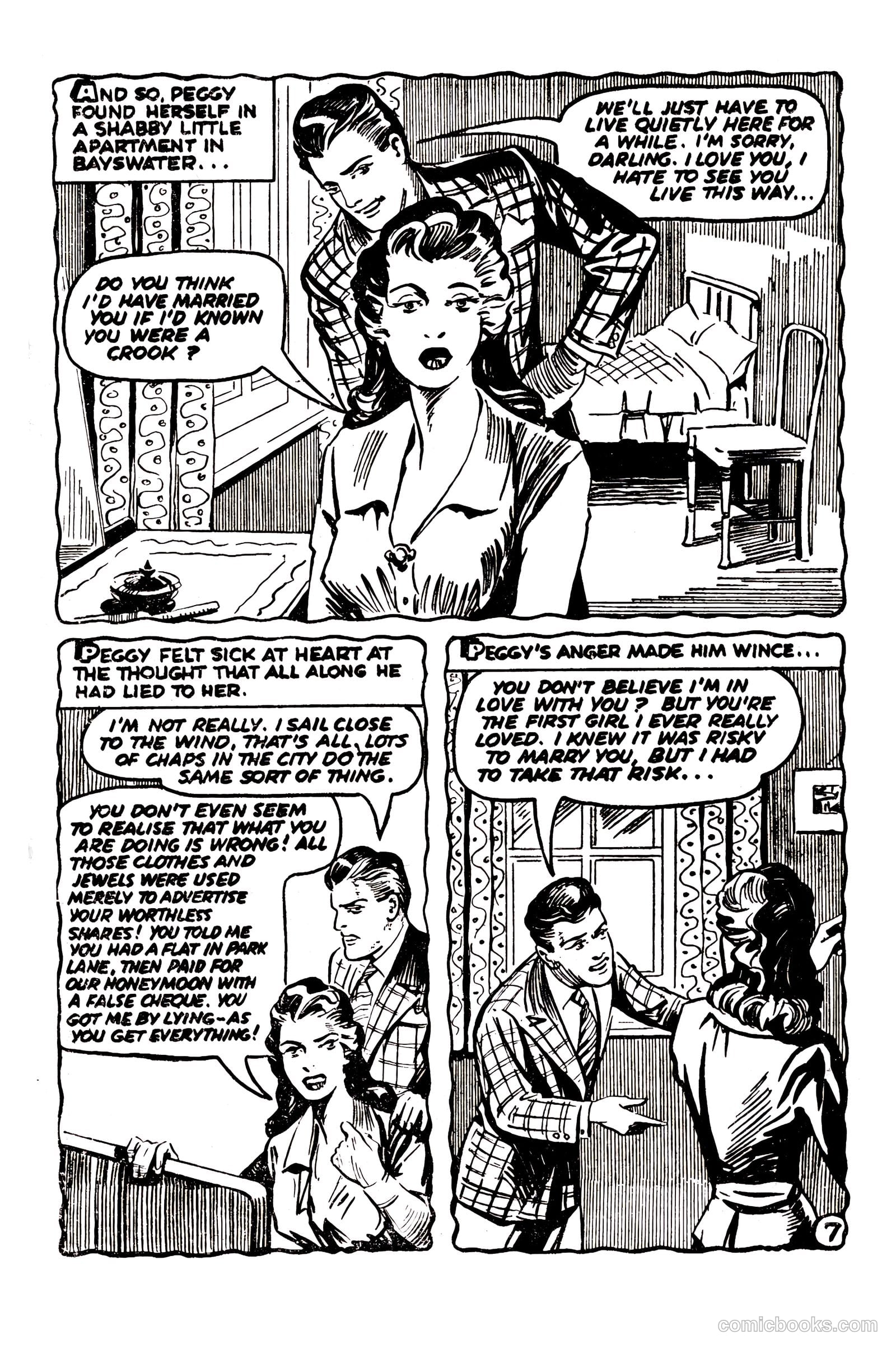 Picture Romance Library 20 - Her Secret Husband #1 — page 9 of 68