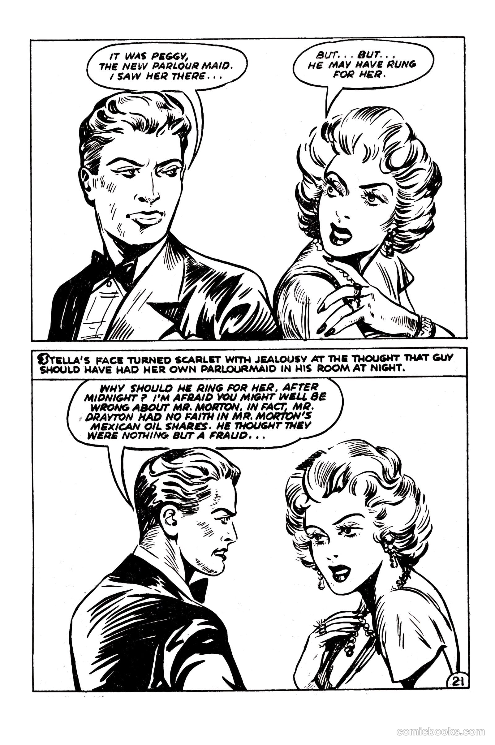 Picture Romance Library 20 - Her Secret Husband #1 — page 23 of 68