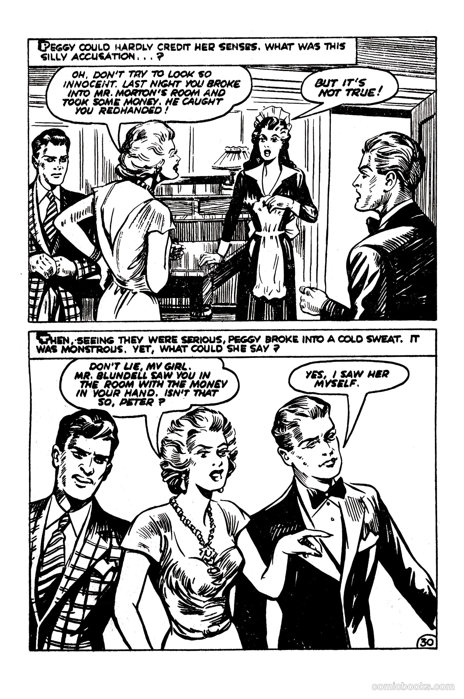 Picture Romance Library 20 - Her Secret Husband #1 — page 32 of 68