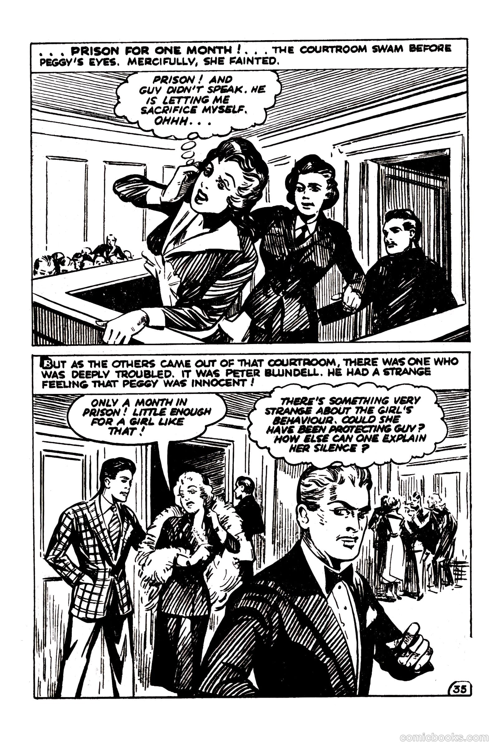 Picture Romance Library 20 - Her Secret Husband #1 — page 37 of 68