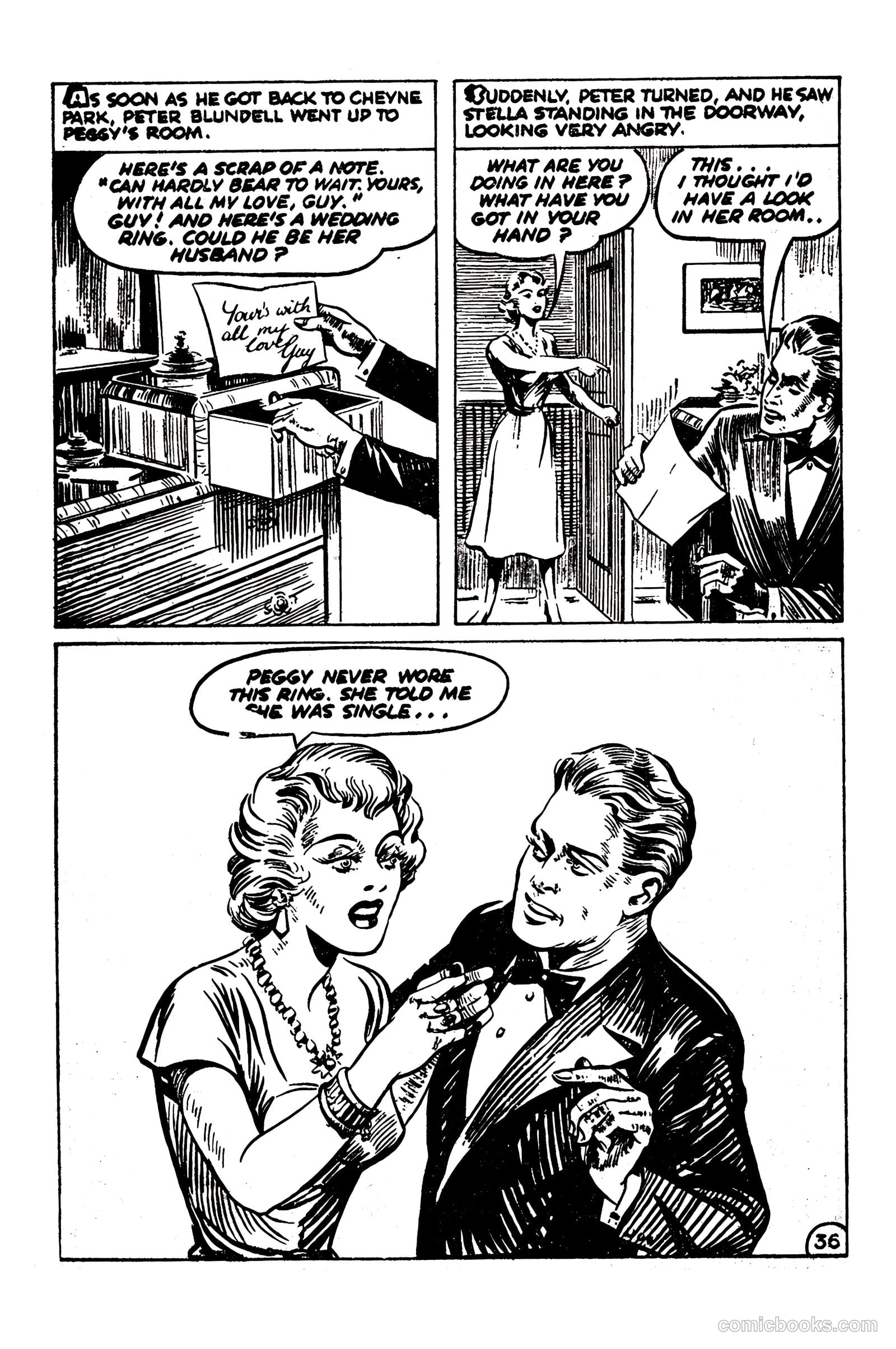 Picture Romance Library 20 - Her Secret Husband #1 — page 38 of 68