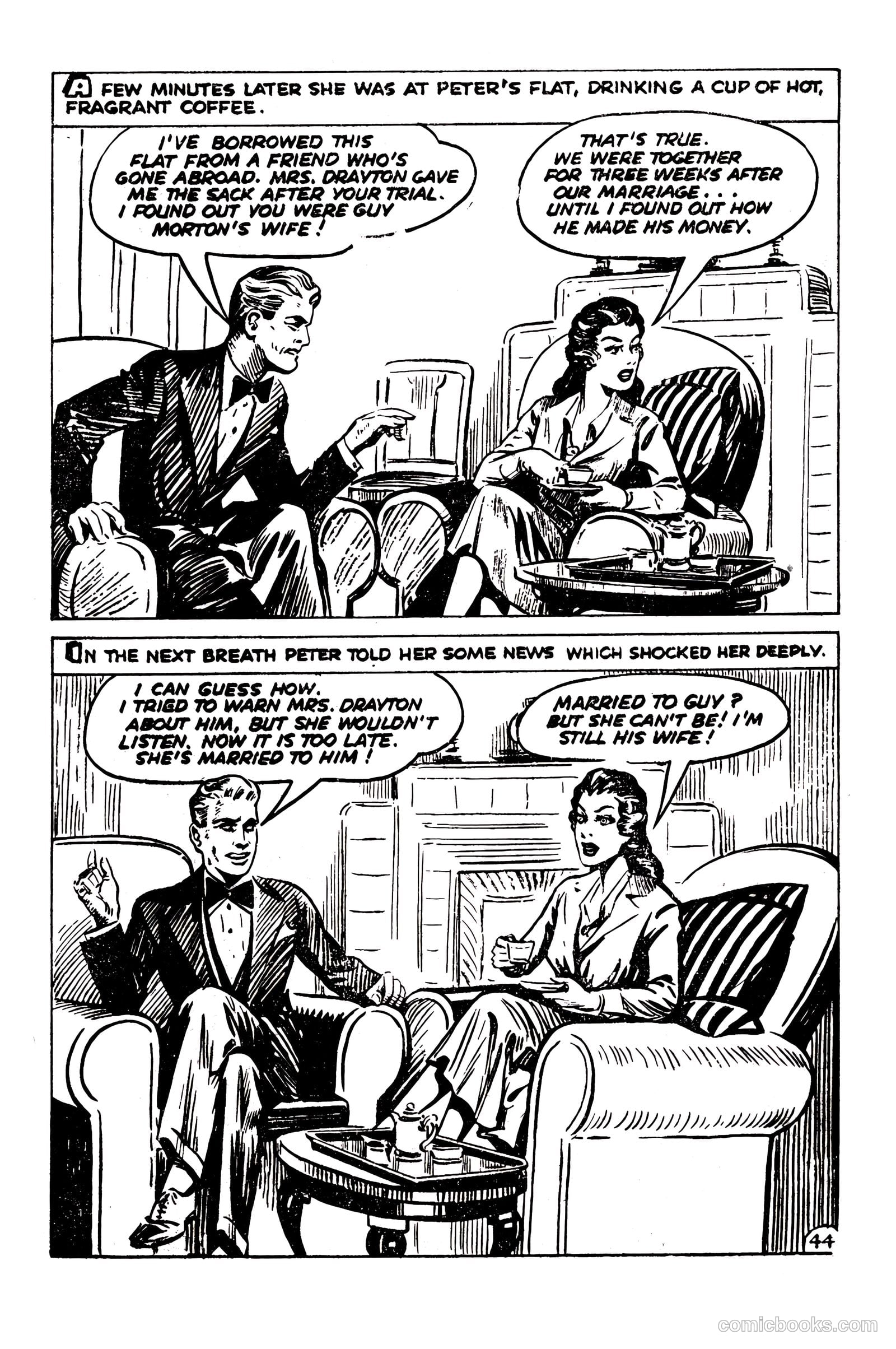 Picture Romance Library 20 - Her Secret Husband #1 — page 46 of 68