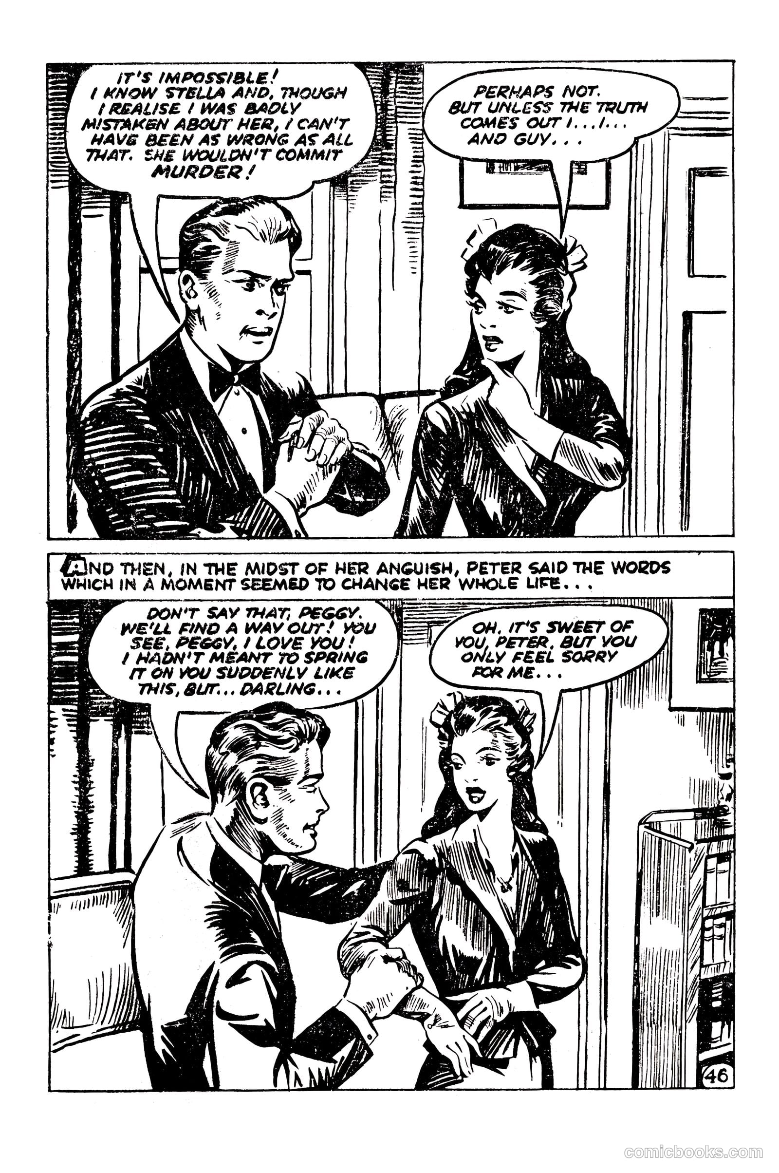 Picture Romance Library 20 - Her Secret Husband #1 — page 48 of 68
