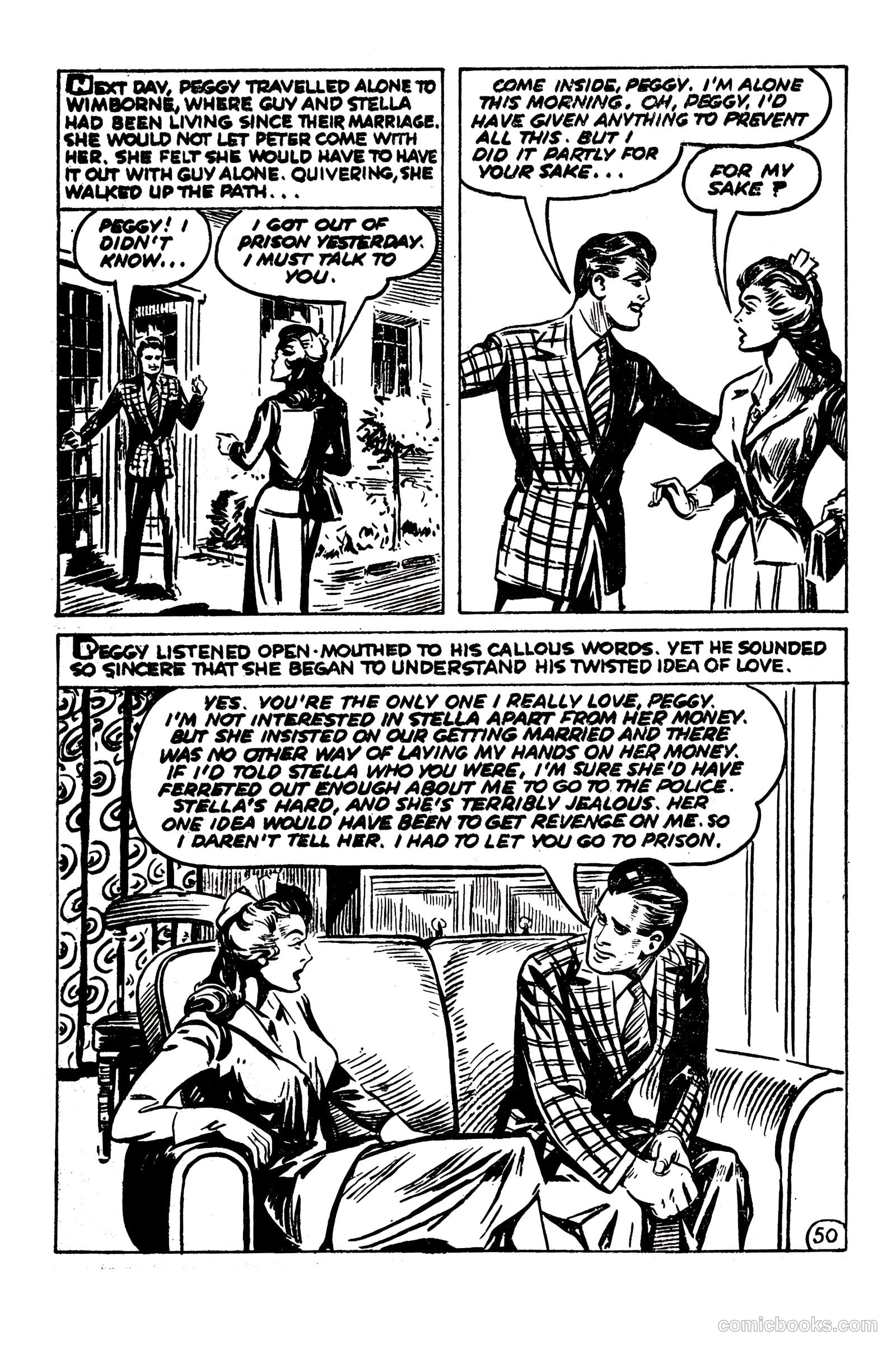 Picture Romance Library 20 - Her Secret Husband #1 — page 52 of 68