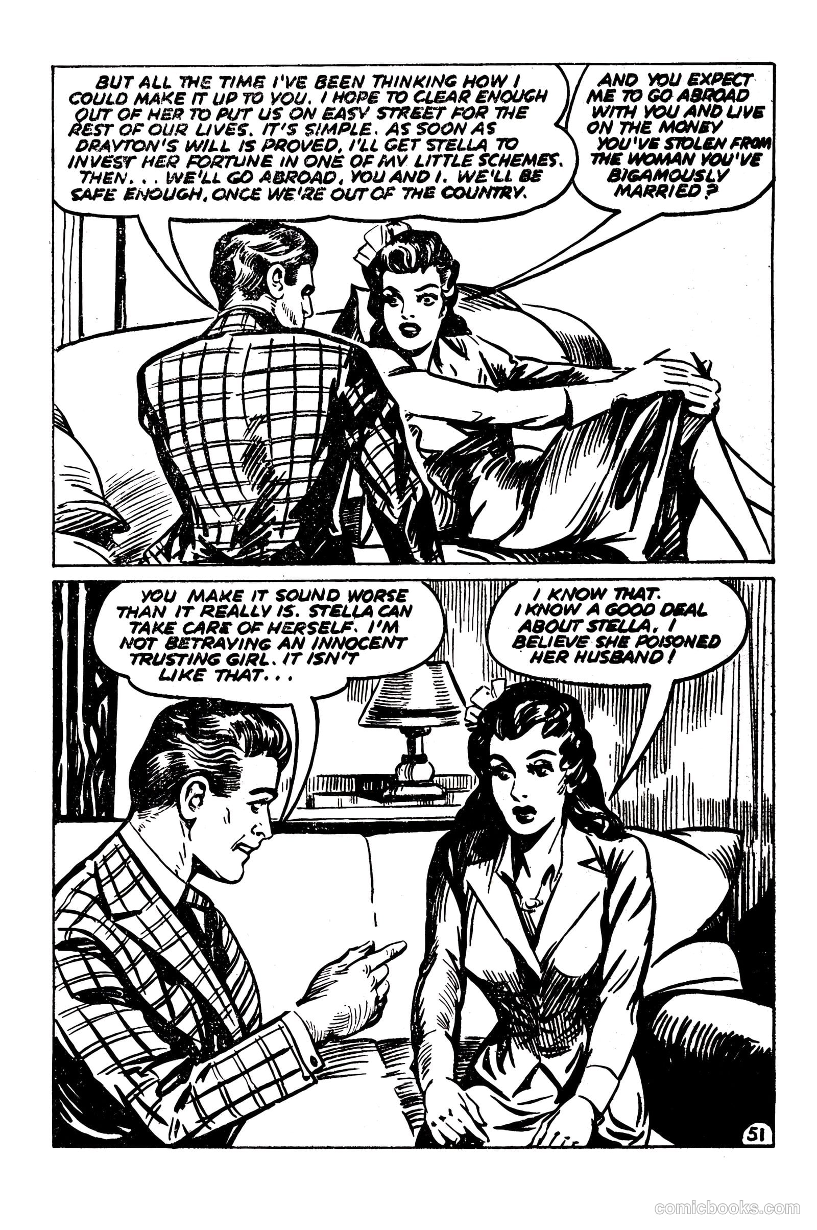Picture Romance Library 20 - Her Secret Husband #1 — page 53 of 68